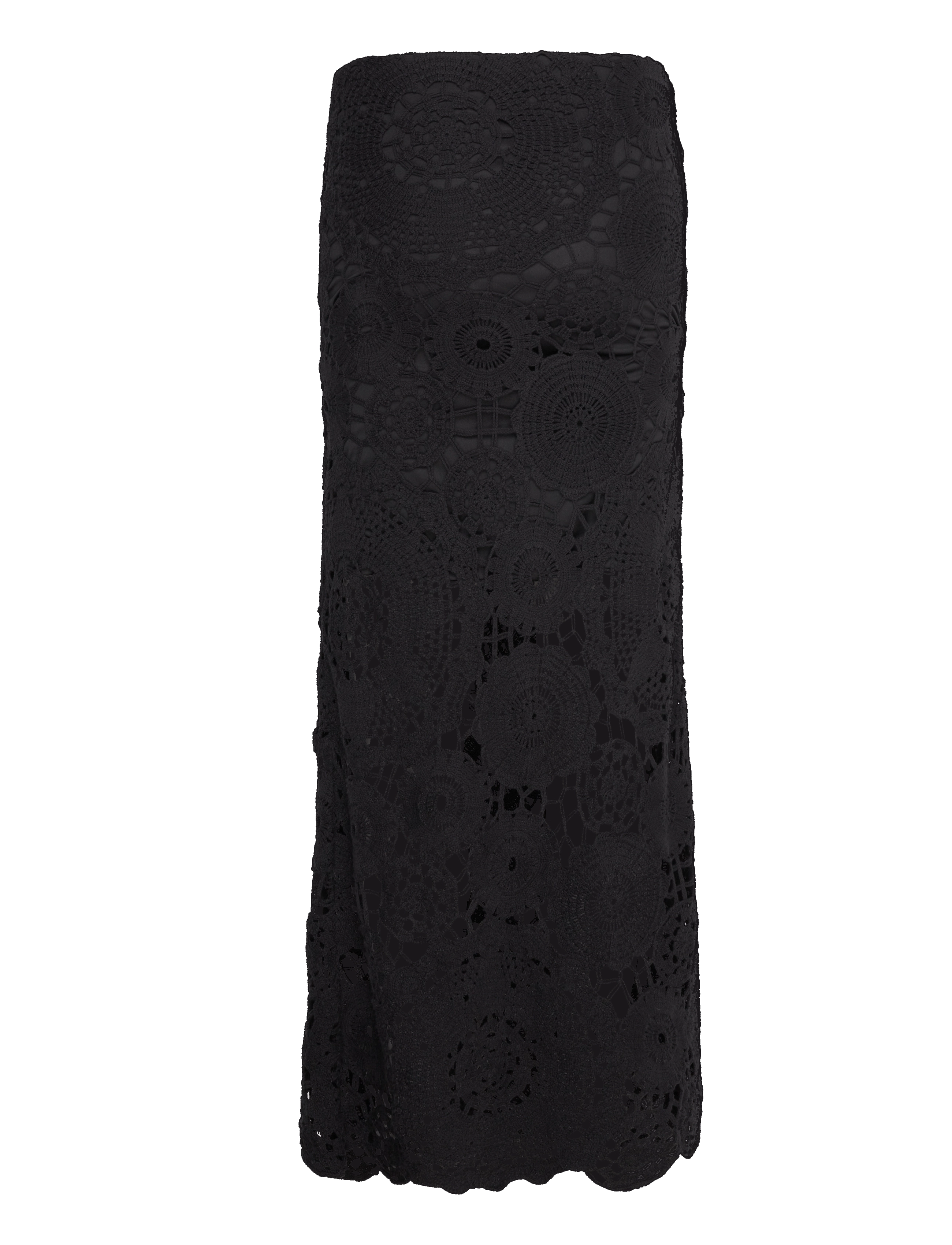 Lindex - Skirt Kate - maksihameet - black - 2