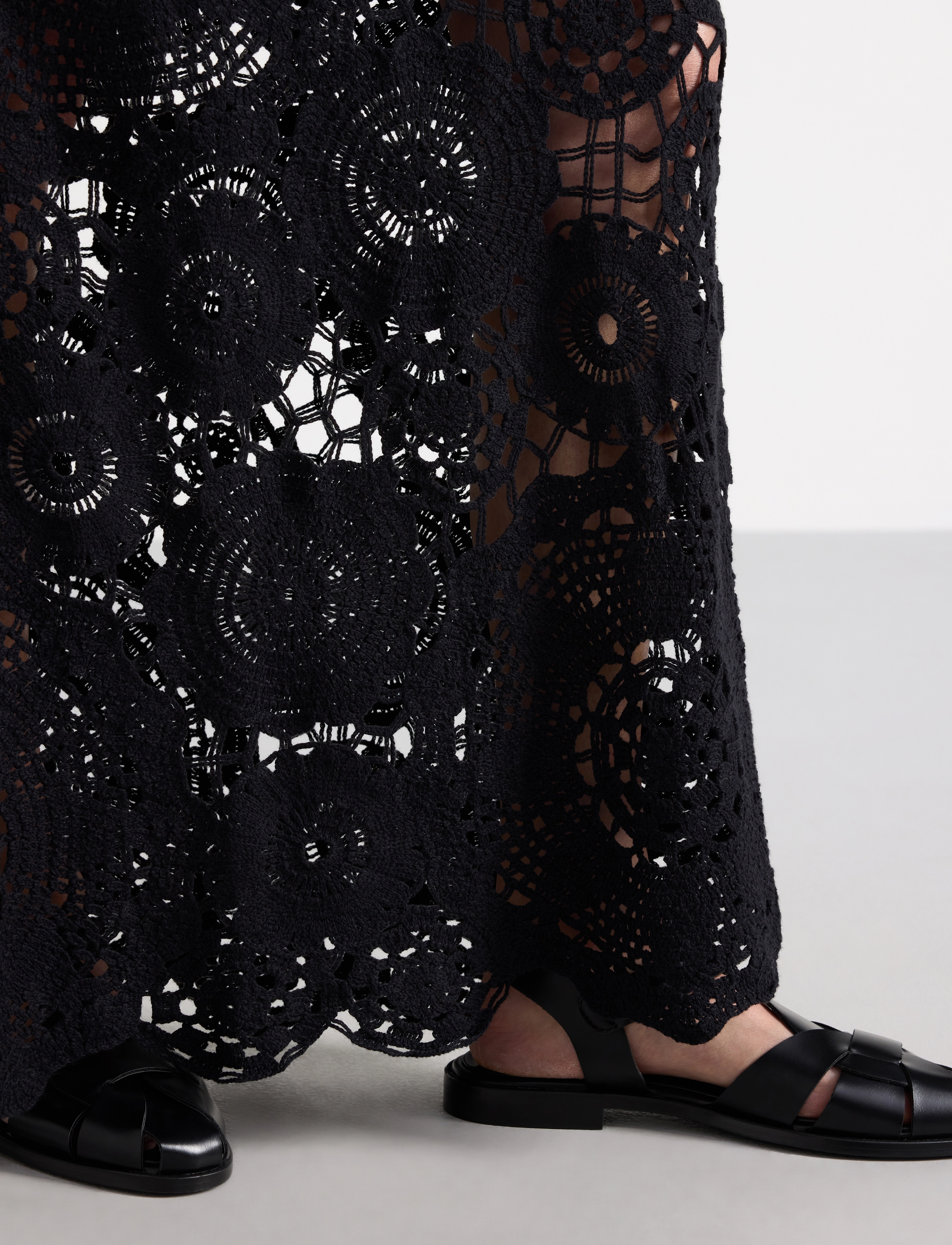 Lindex - Skirt Kate - maksihameet - black - 5