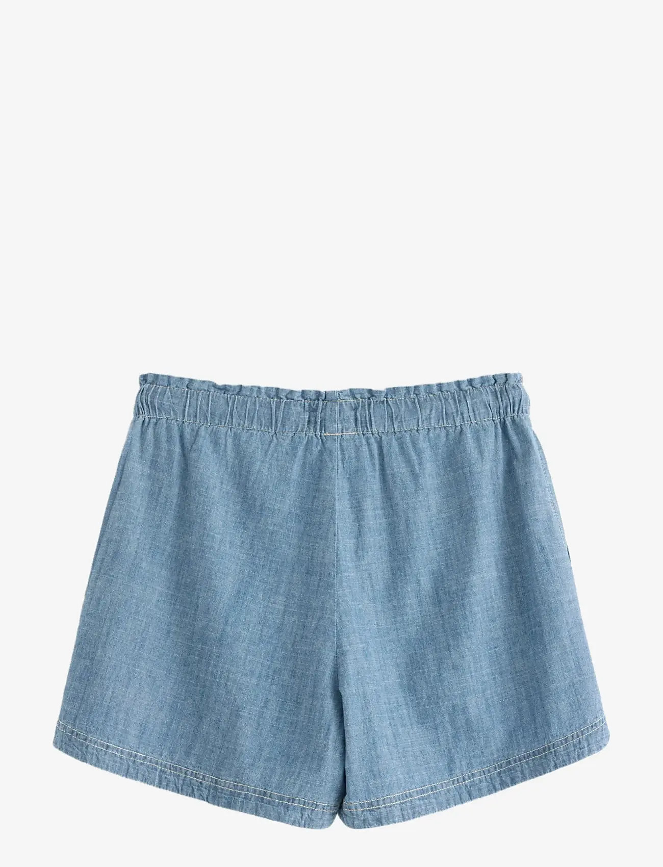 Lindex - Shorts Magda chambray - blue - 1