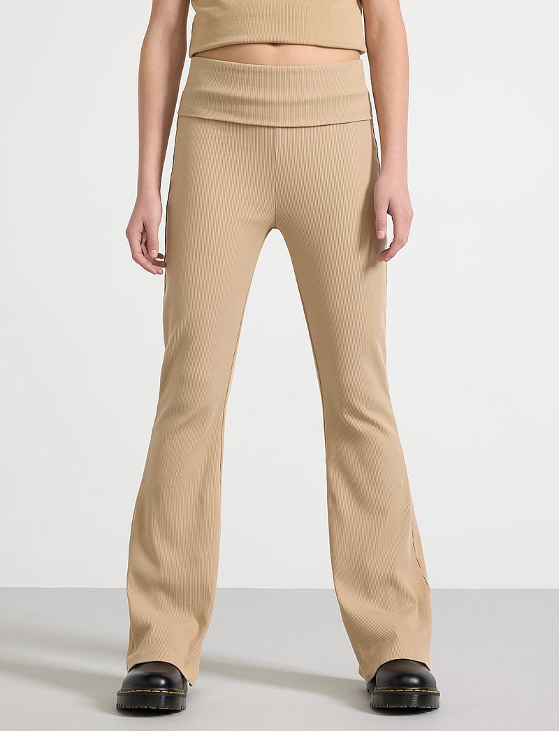 Lindex - Jersey trousers Yoga - einkaufen nach alter von - beige - 4