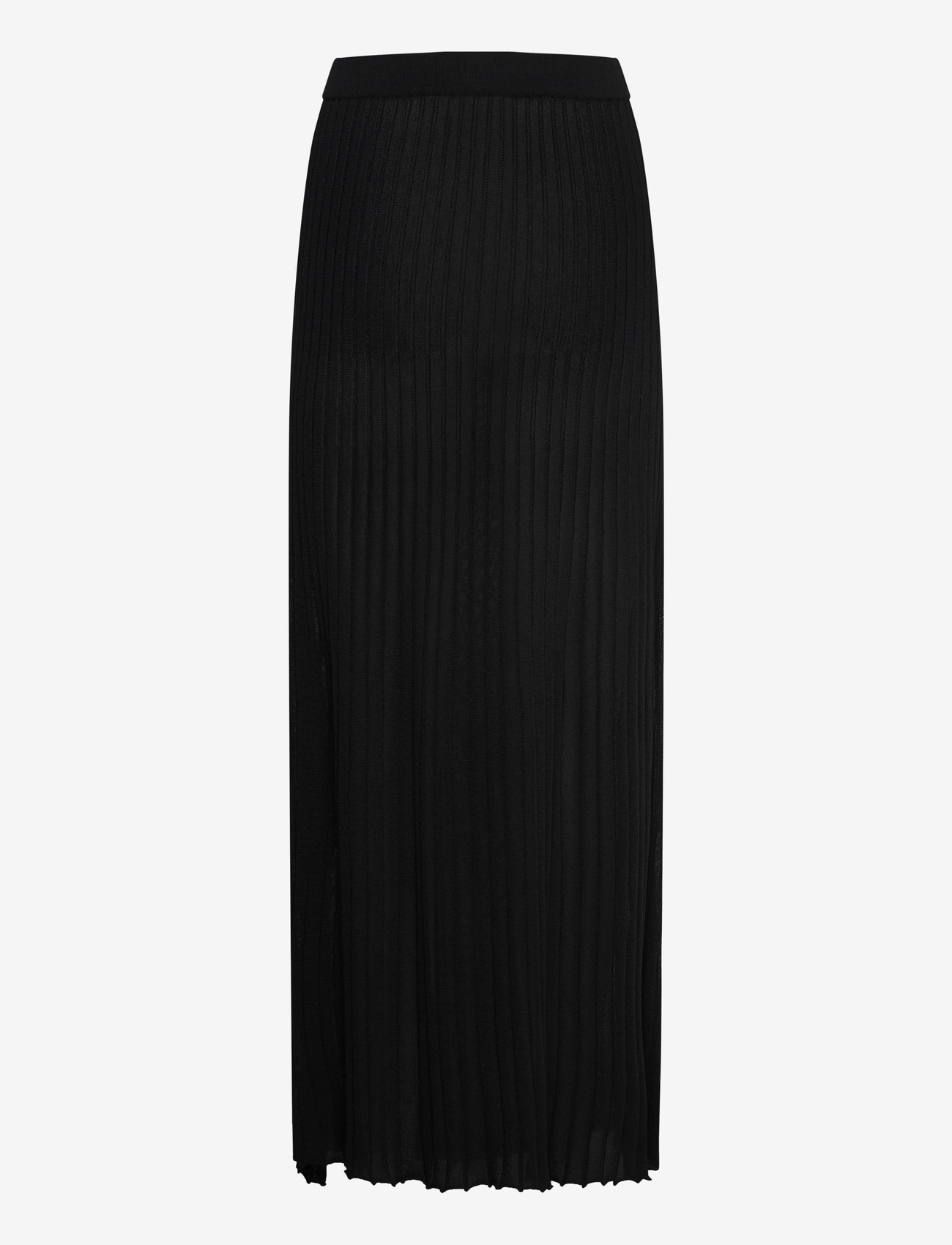 Lindex - Skirt Felicia - stickade kjolar - black - 2