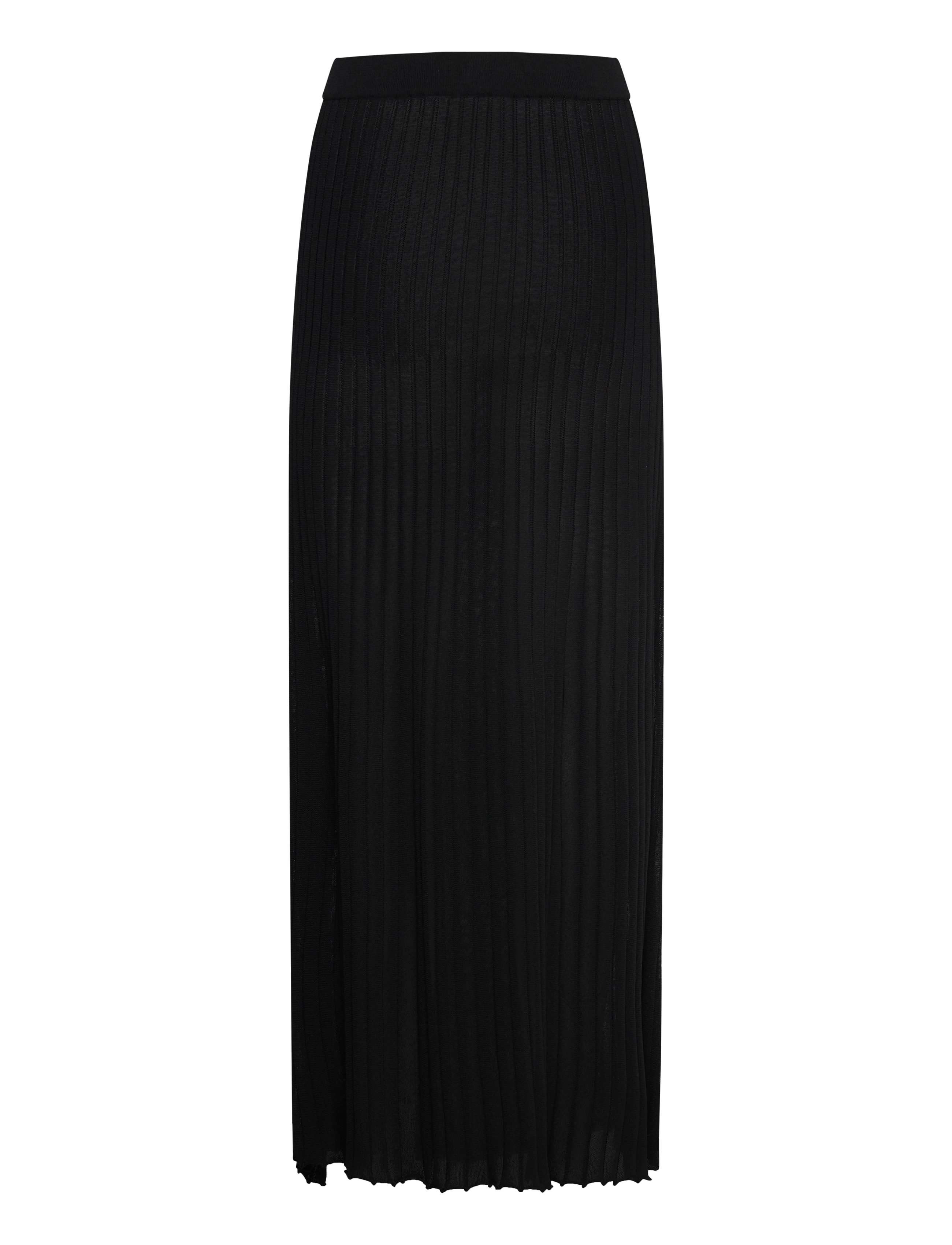 Lindex - Skirt Felicia - strikkede nederdele - black - 2