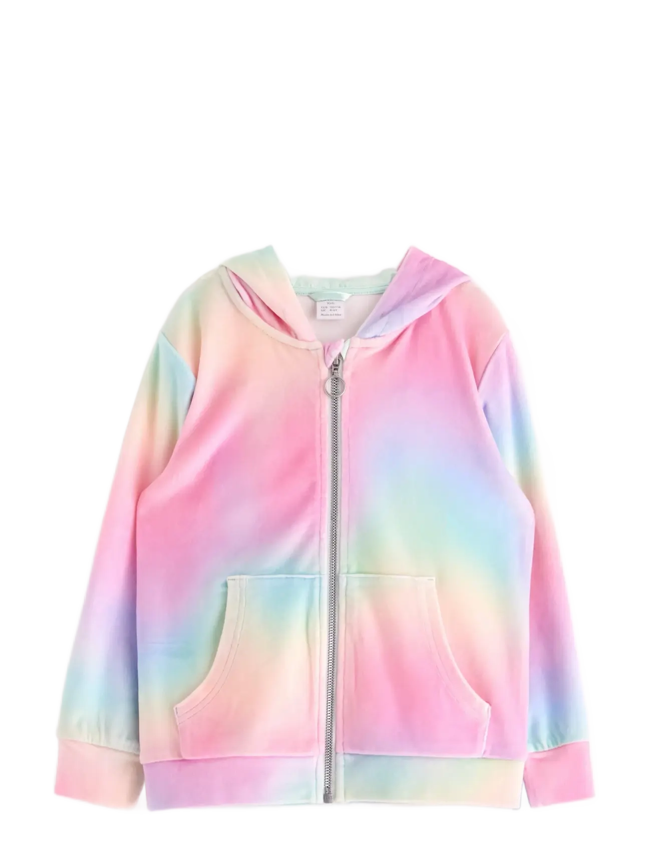 Lindex Hoodie in velour - Overdele - LIGHT PINK / pink/rose
