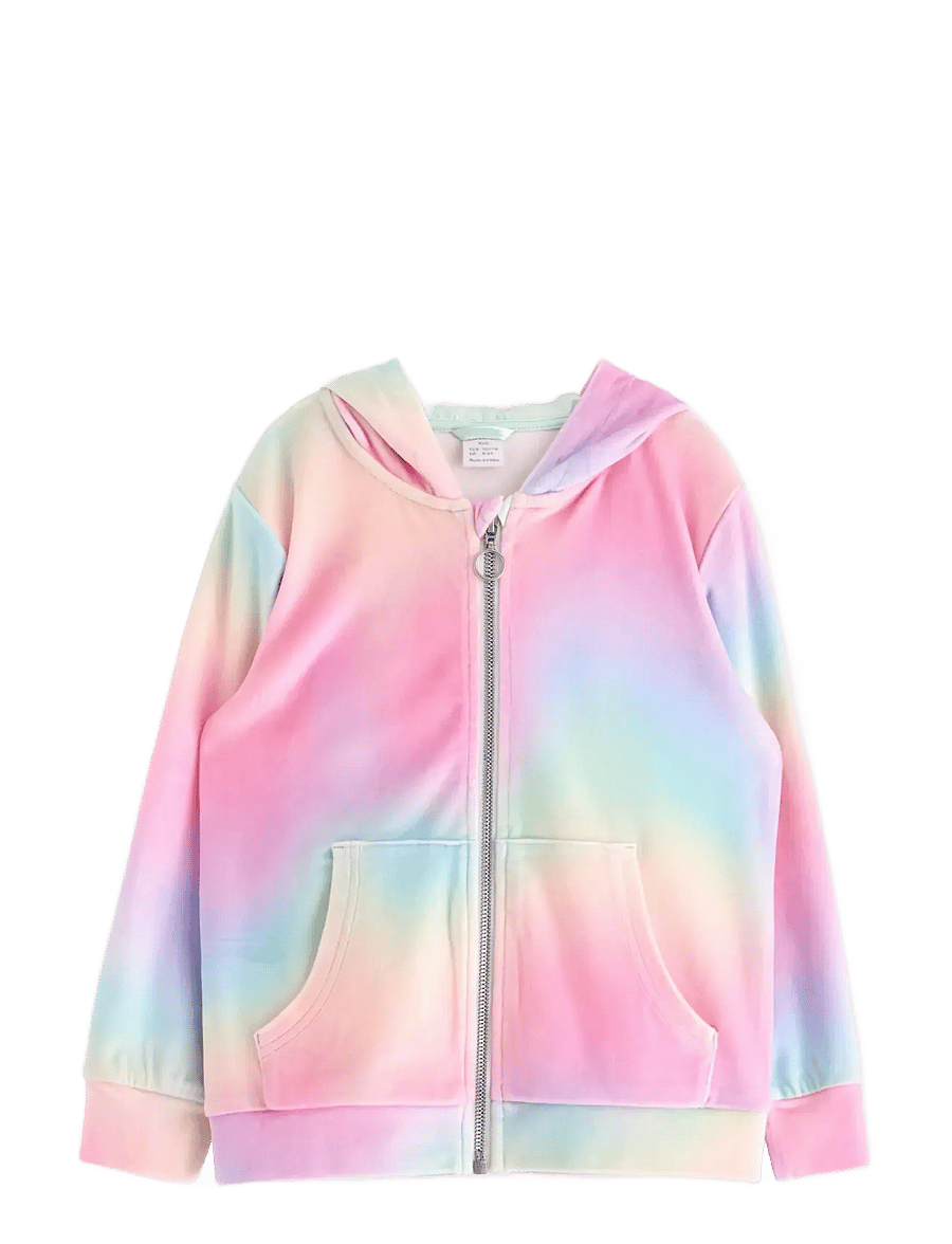 Lindex - Hoodie in velour - džemperi ar kapuci - light pink - 1