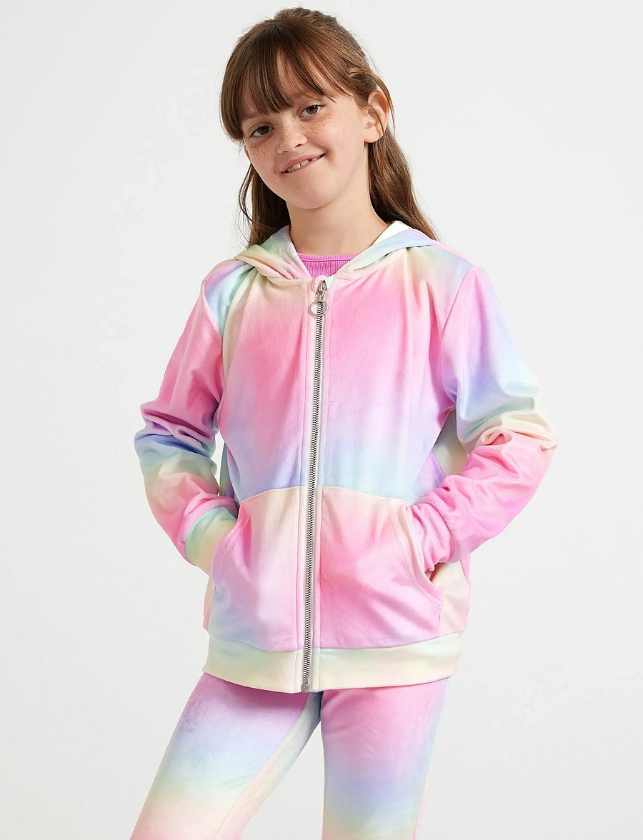 Lindex - Hoodie in velour - džemperi ar kapuci - light pink - 0