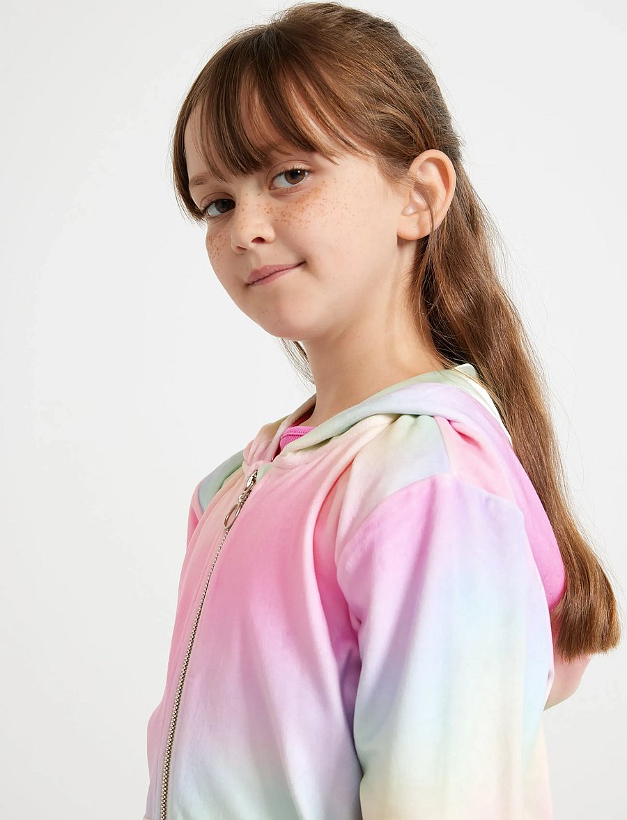 Lindex - Hoodie in velour - džemperi ar kapuci - light pink - 4