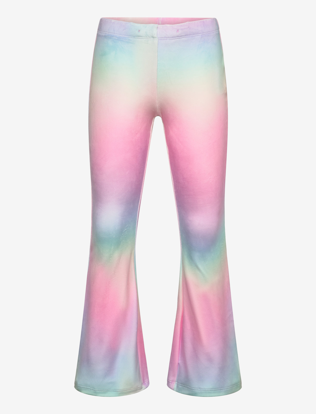 Lindex - Leggings flare velour - babybukser - light pink - 1