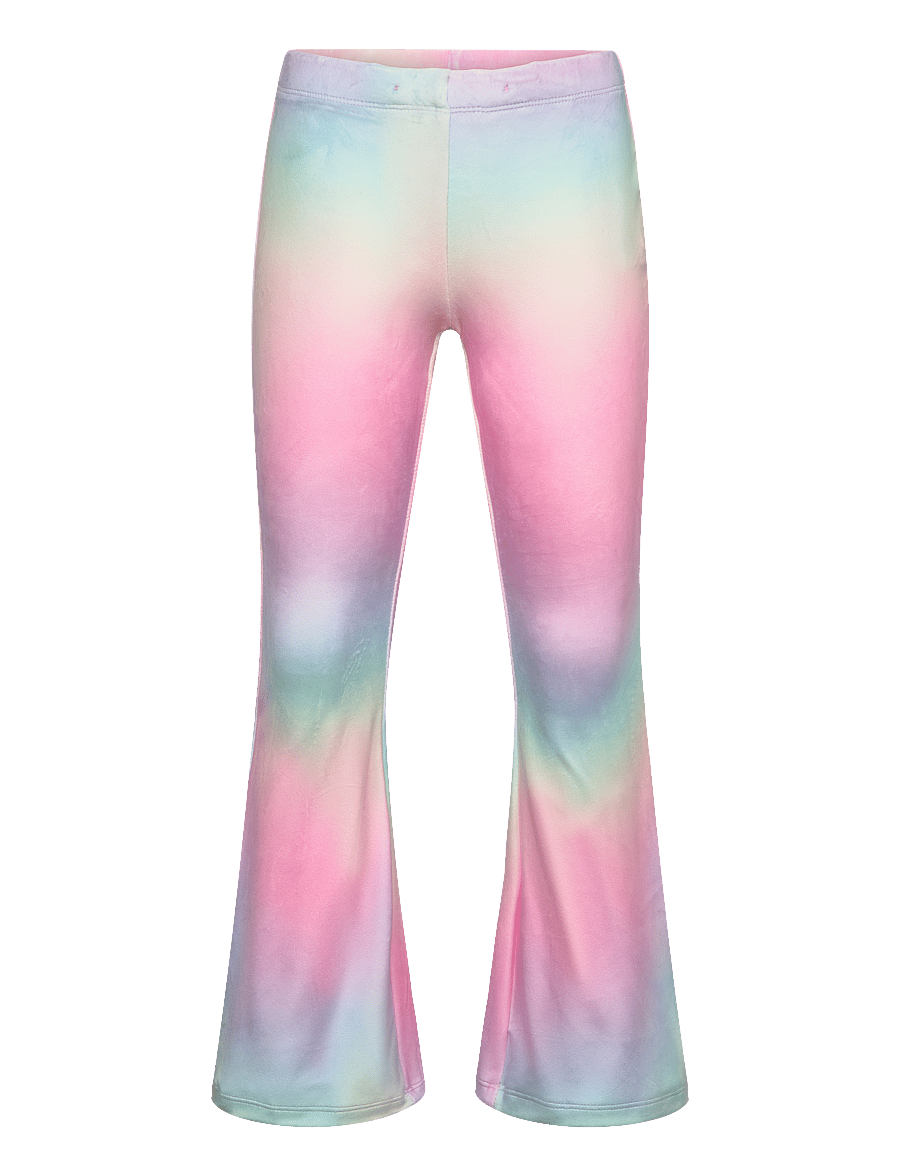 Lindex - Flared leggings in velour - babyhosen - light pink - 1