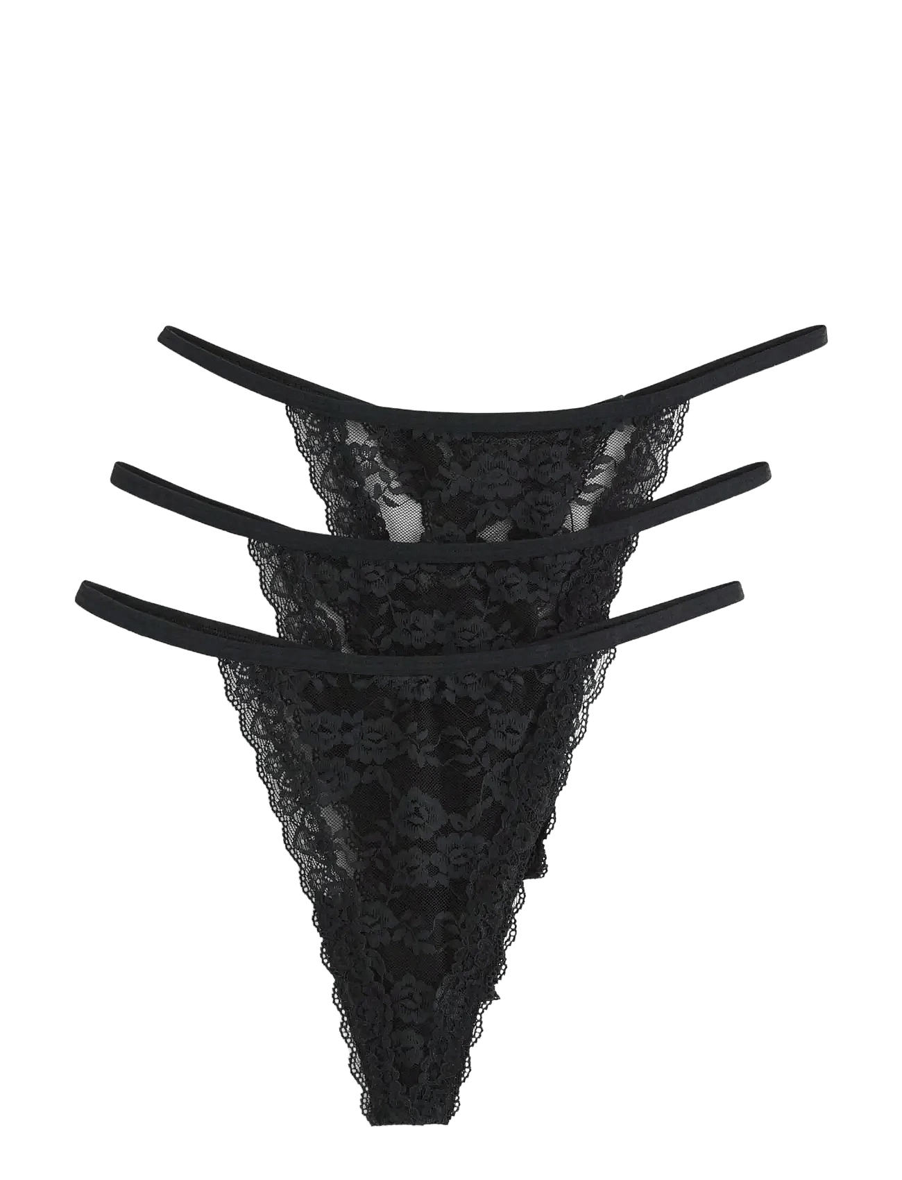 Lindex - 3-Pack Thong In Lace