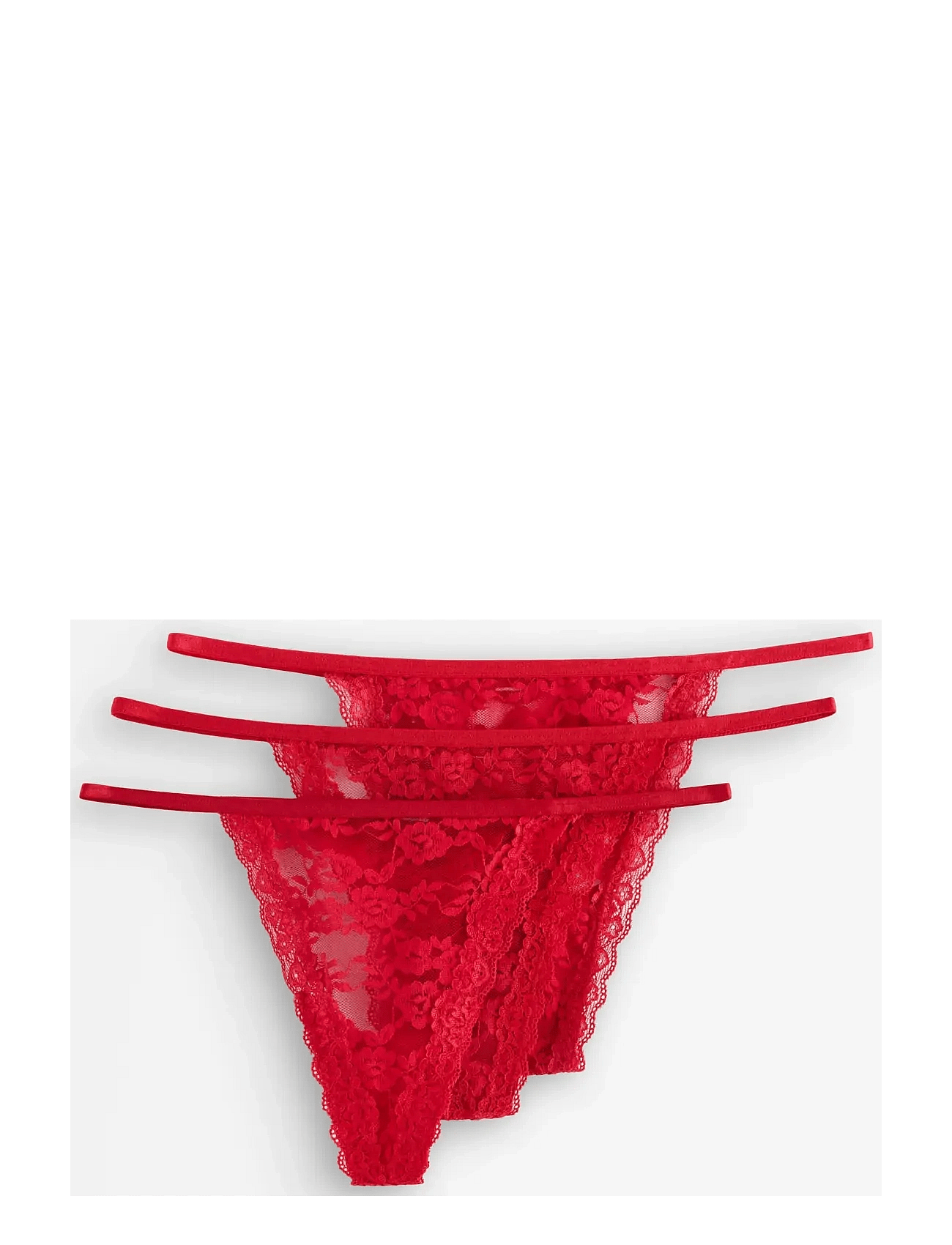 Lindex - 3-Pack Thong In Lace
