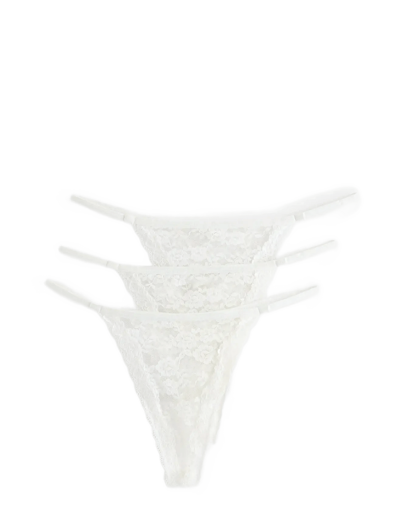 Lindex - 3-Pack Thong In Lace