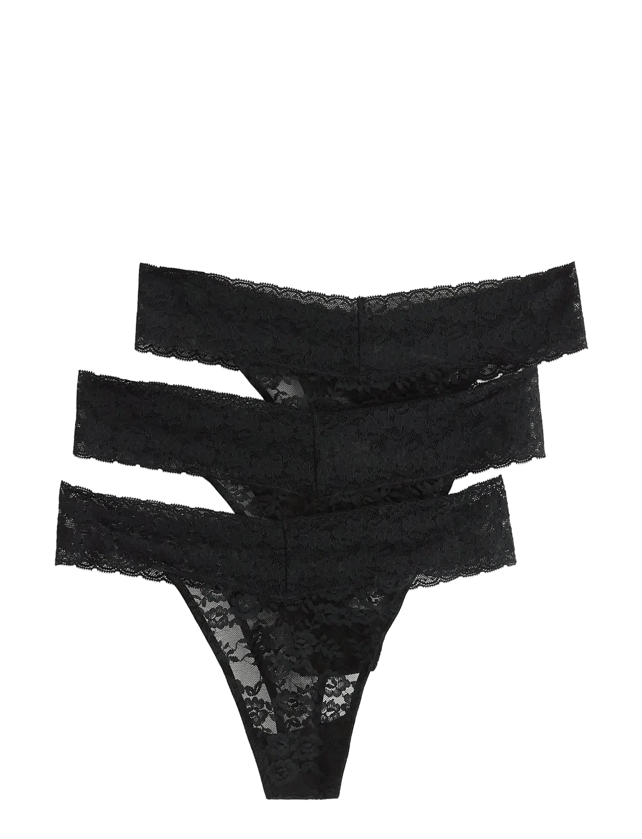 Lindex - 3-Pack Thong In Lace