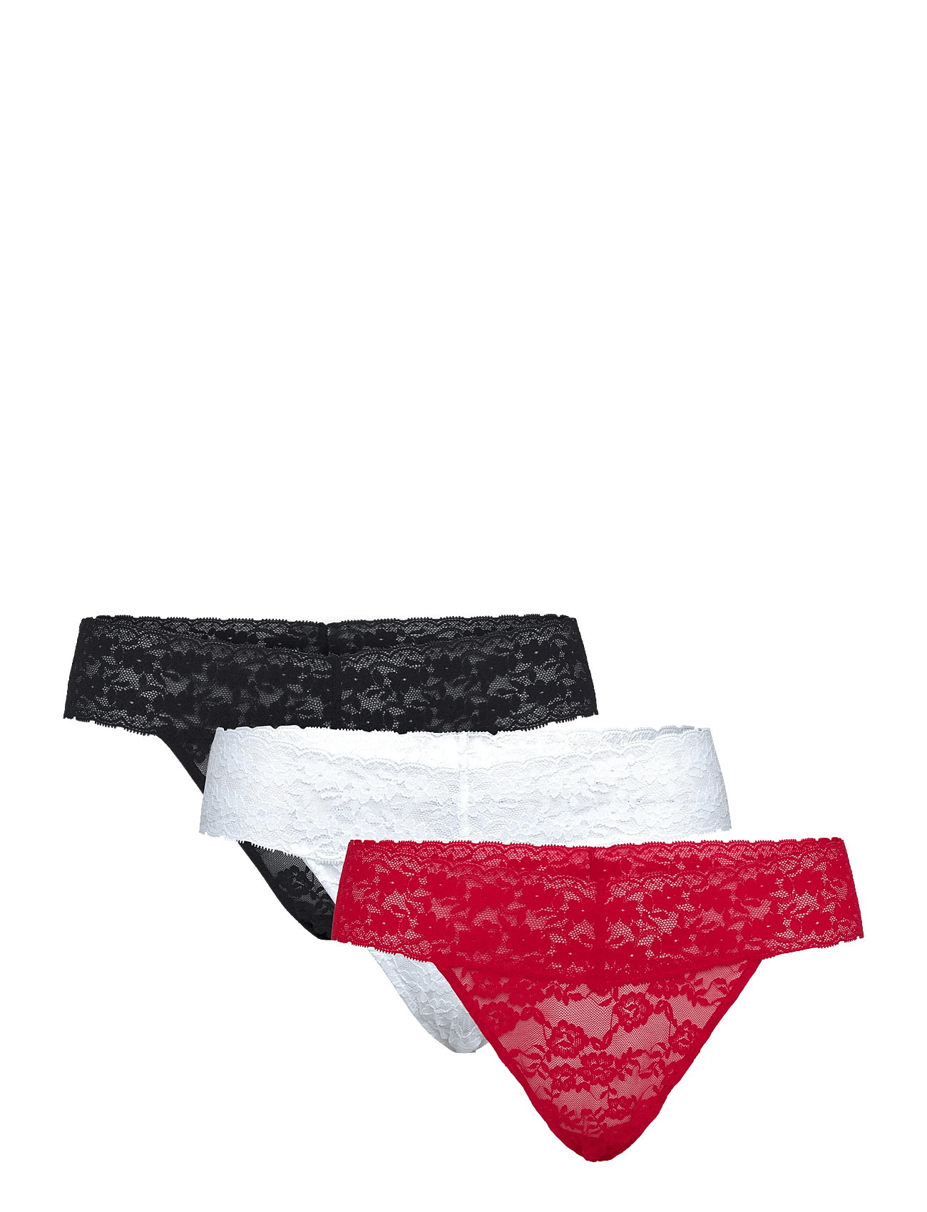 Lindex - 3-Pack Thong In Lace