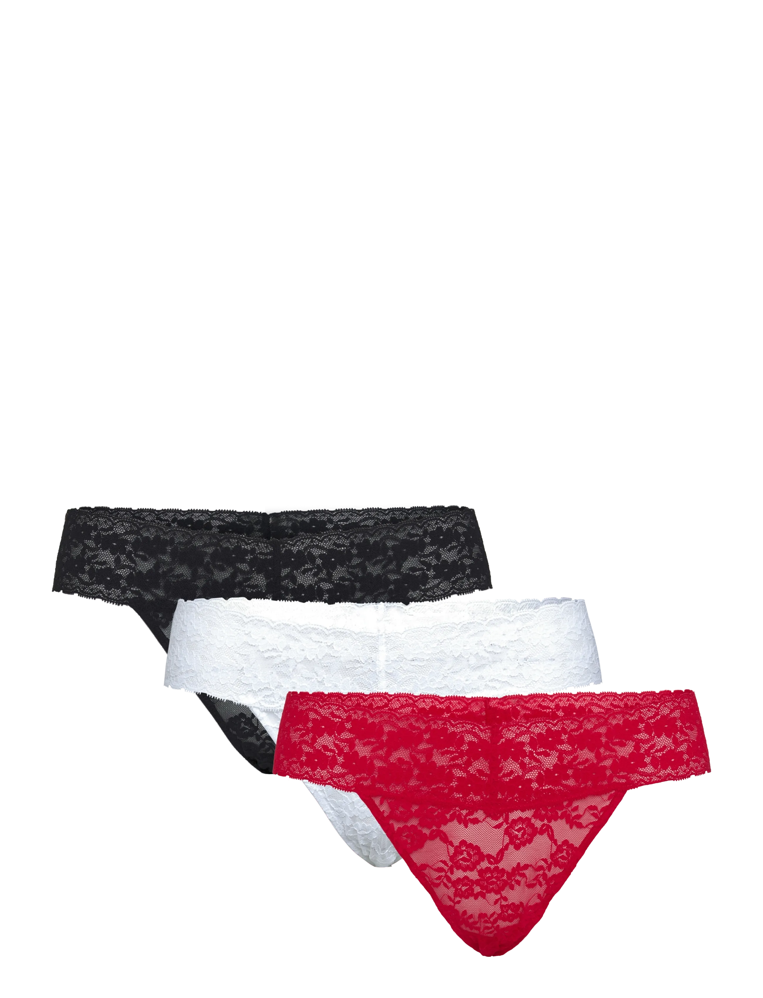 Lindex 3-pack thong in lace - Thongs - COMBI 2 / multi