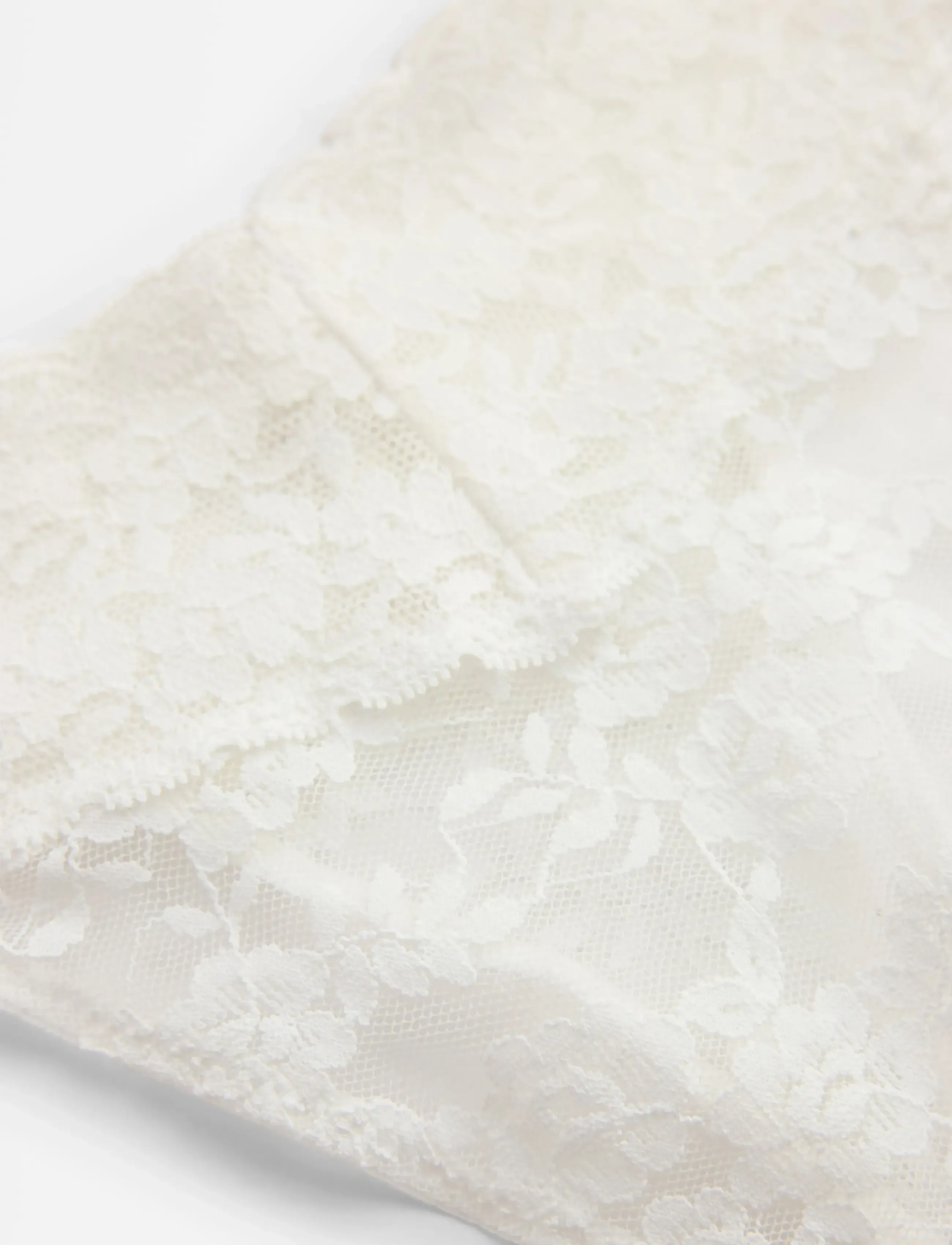 Lindex - 3-pack thong in lace - white - 3