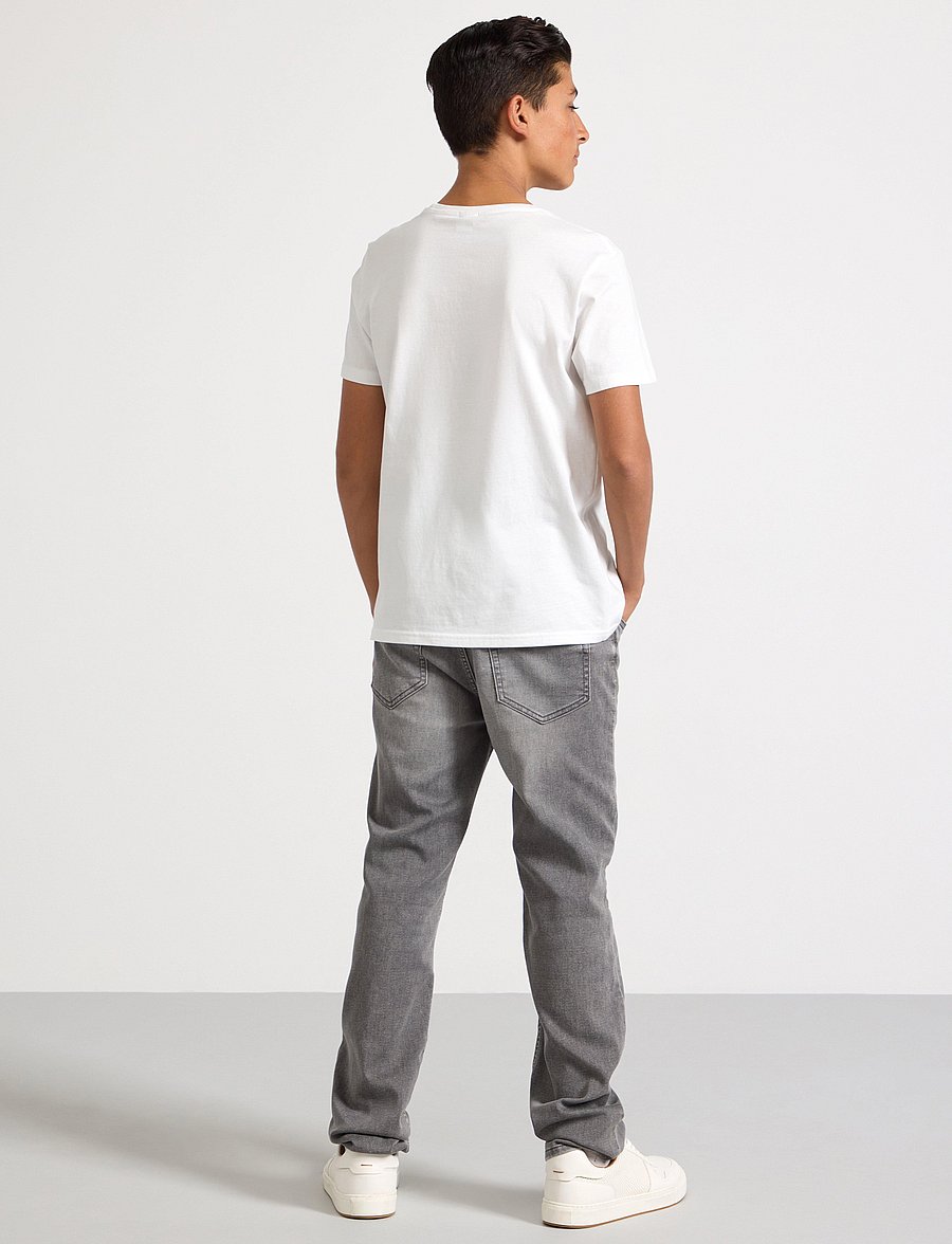Lindex - Trousers denim jersey Staffan - regular jeans - grey - 3