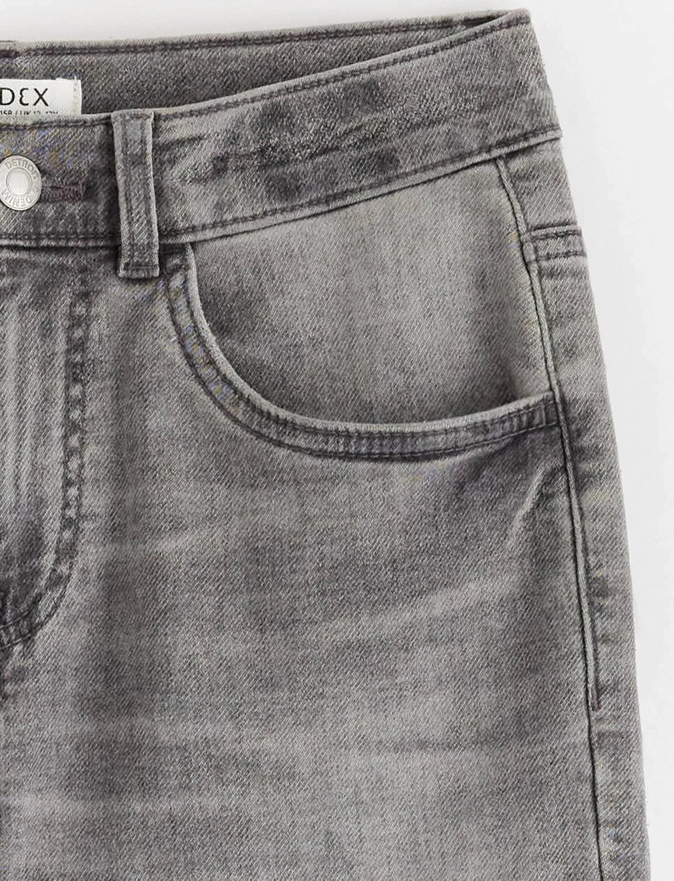 Lindex - Trousers denim jersey Staffan - regular jeans - grey - 5