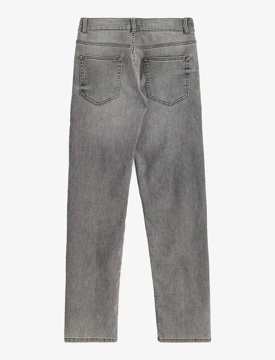 Lindex - STAFFAN Regular straight superstretch jeans - sirged teksad - grey - 2