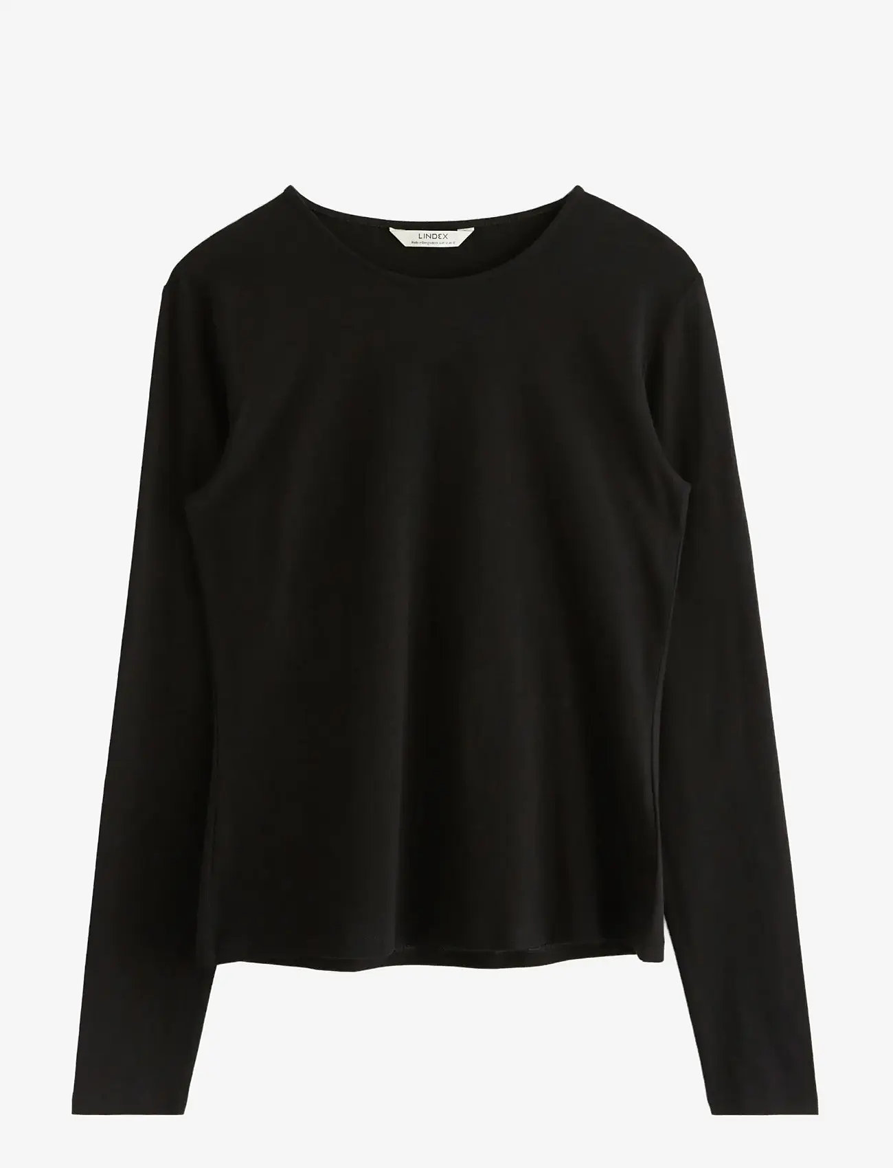 Lindex - Long-sleeved top - långärmade toppar - black - 1