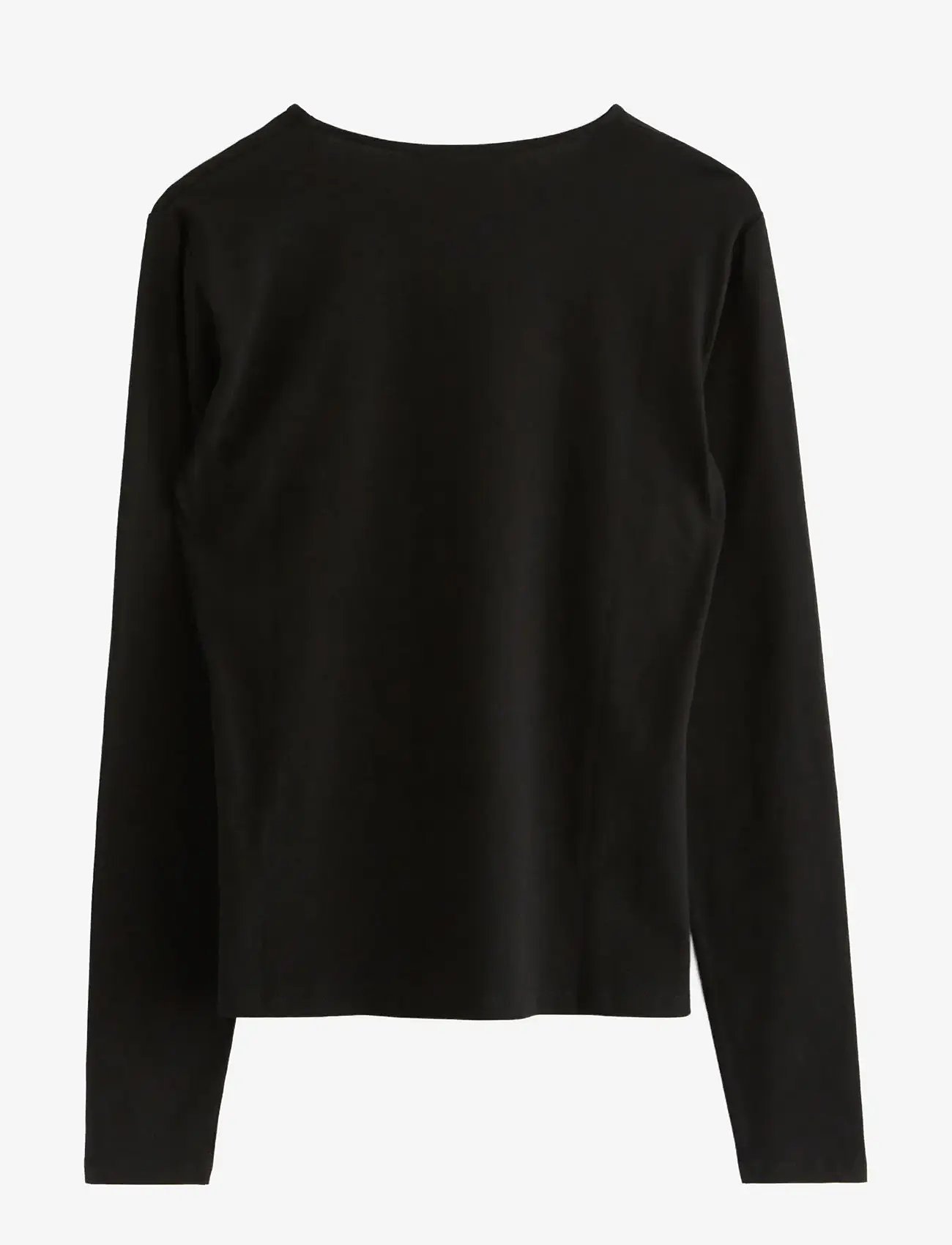 Lindex - Long-sleeved top - långärmade toppar - black - 2