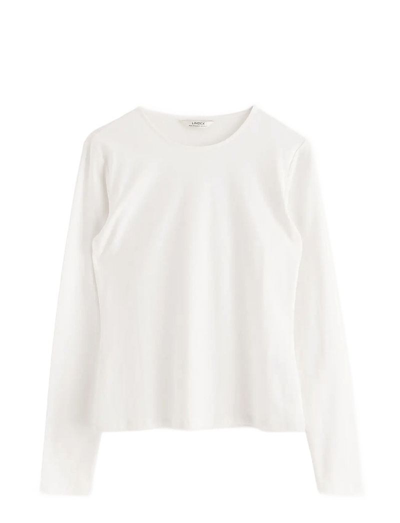 Lindex - Long-sleeved top - pikkade varrukatega alussärgid - white - 1