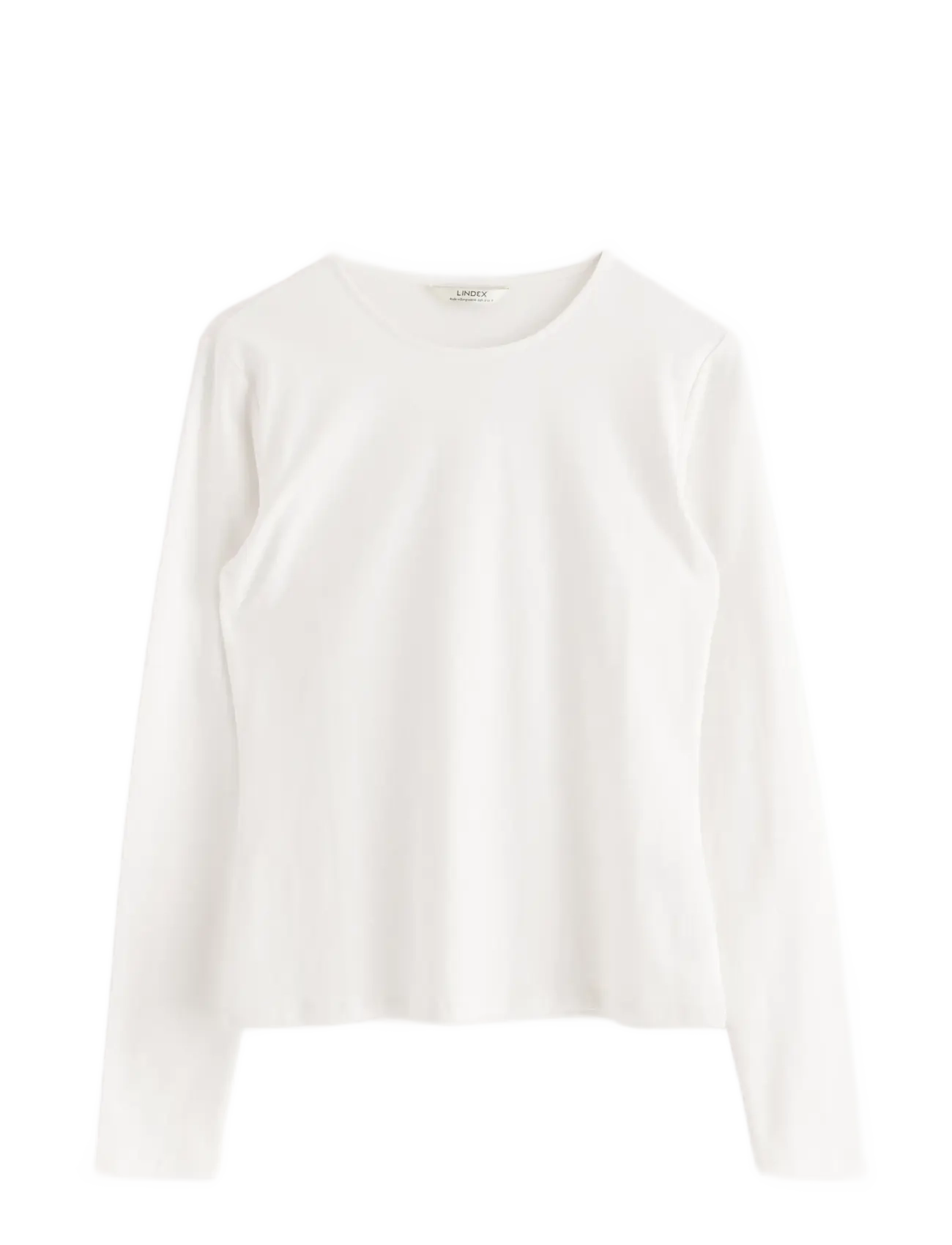 Lindex Long-sleeved top - Tøj - WHITE / white