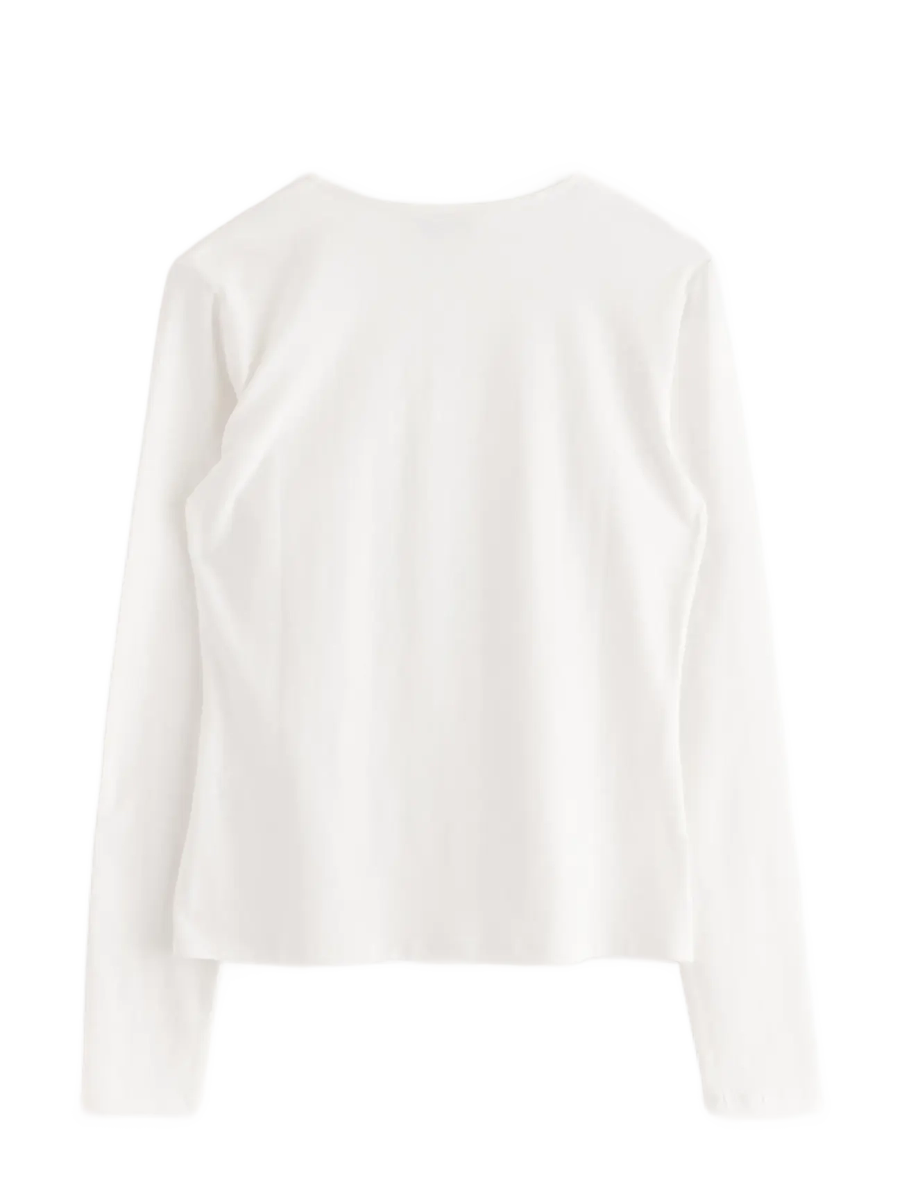 Lindex - Long-sleeved top - topi ar garām piedurknēm - white - 2