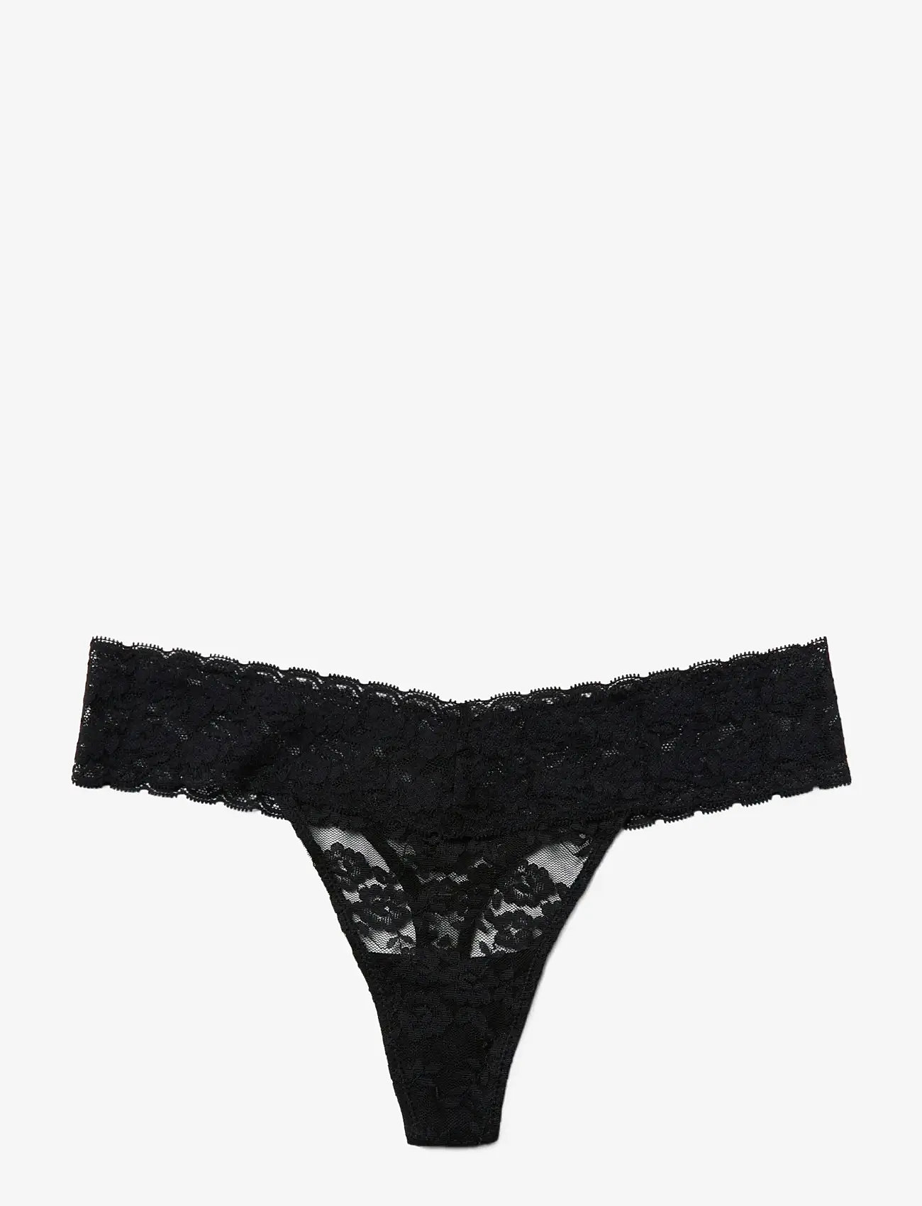 Lindex - Thong low waist - stringid - black - 1