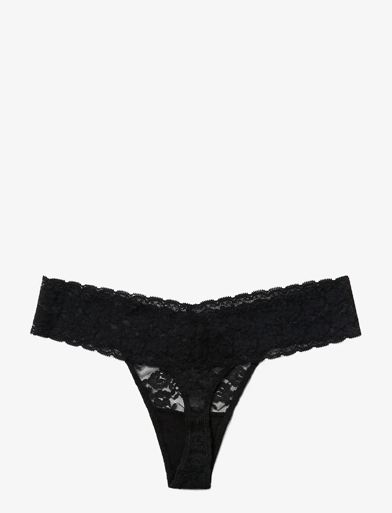 Lindex - Thong low waist - stringid - black - 2