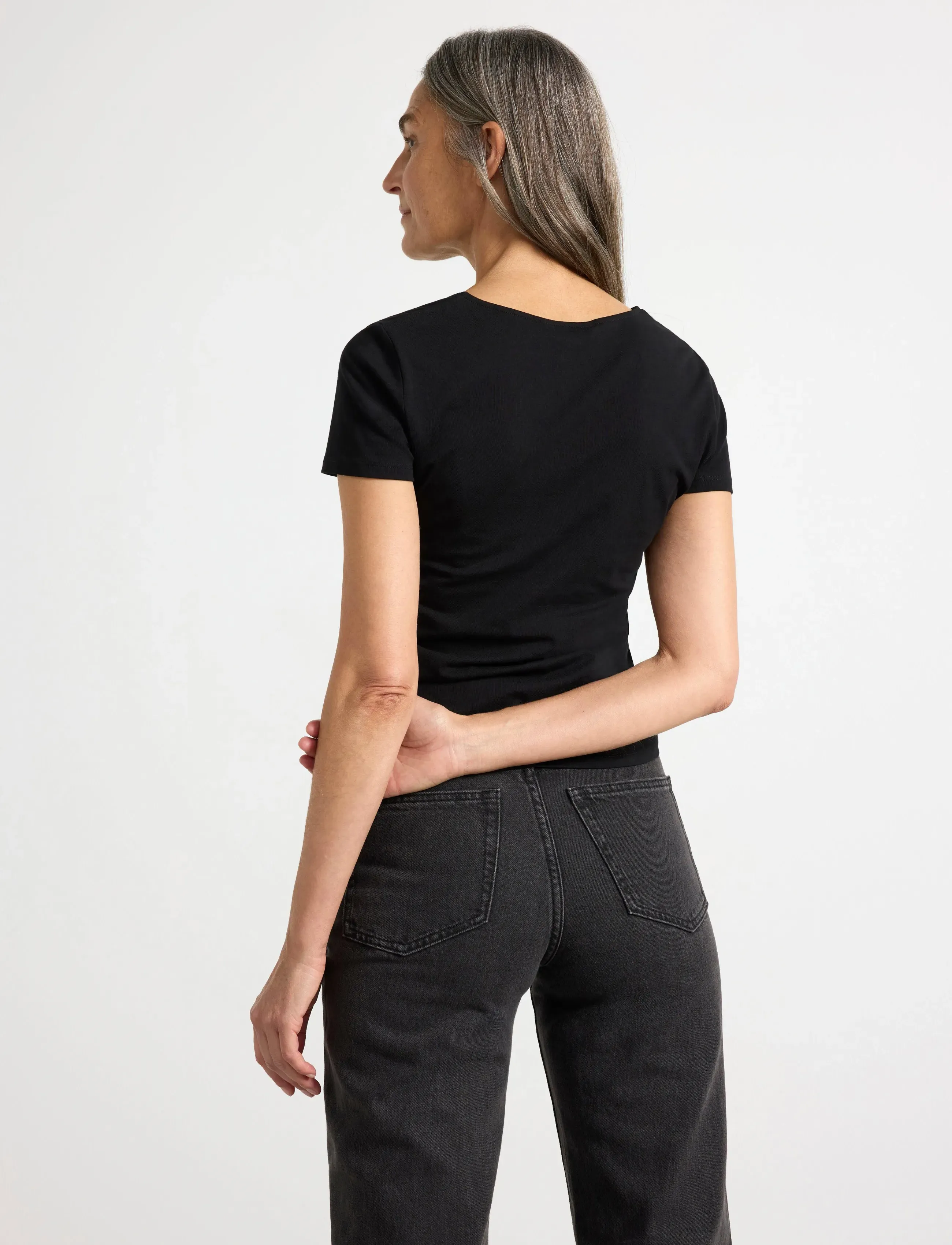 Lindex - T-shirt - t-shirts - black - 3