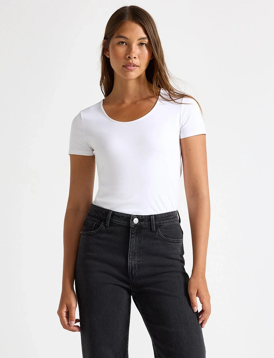 Lindex - T-shirt - t-shirts - white - 0