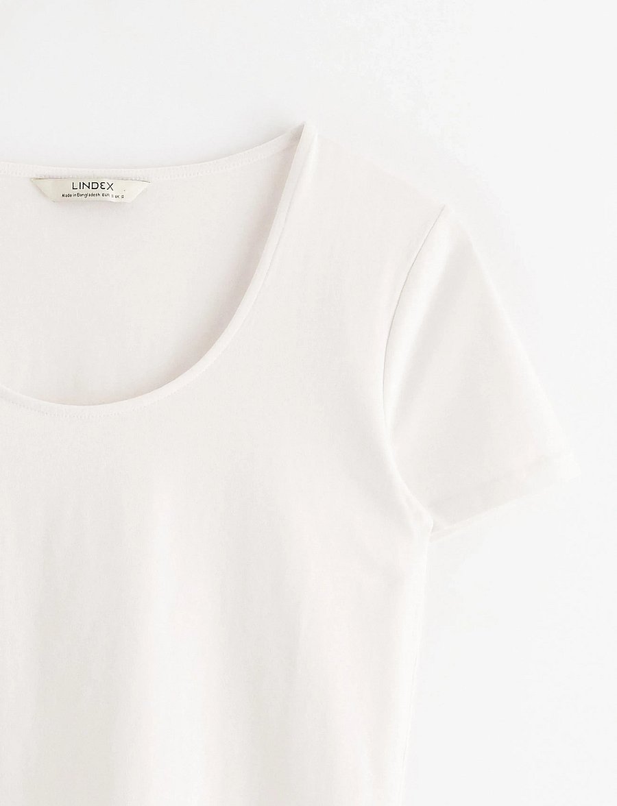 Lindex - T-shirt - t-shirts - white - 5