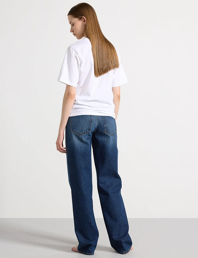 Lindex - Trouser denim Sia dk blue - straight jeans - dark denim - 3