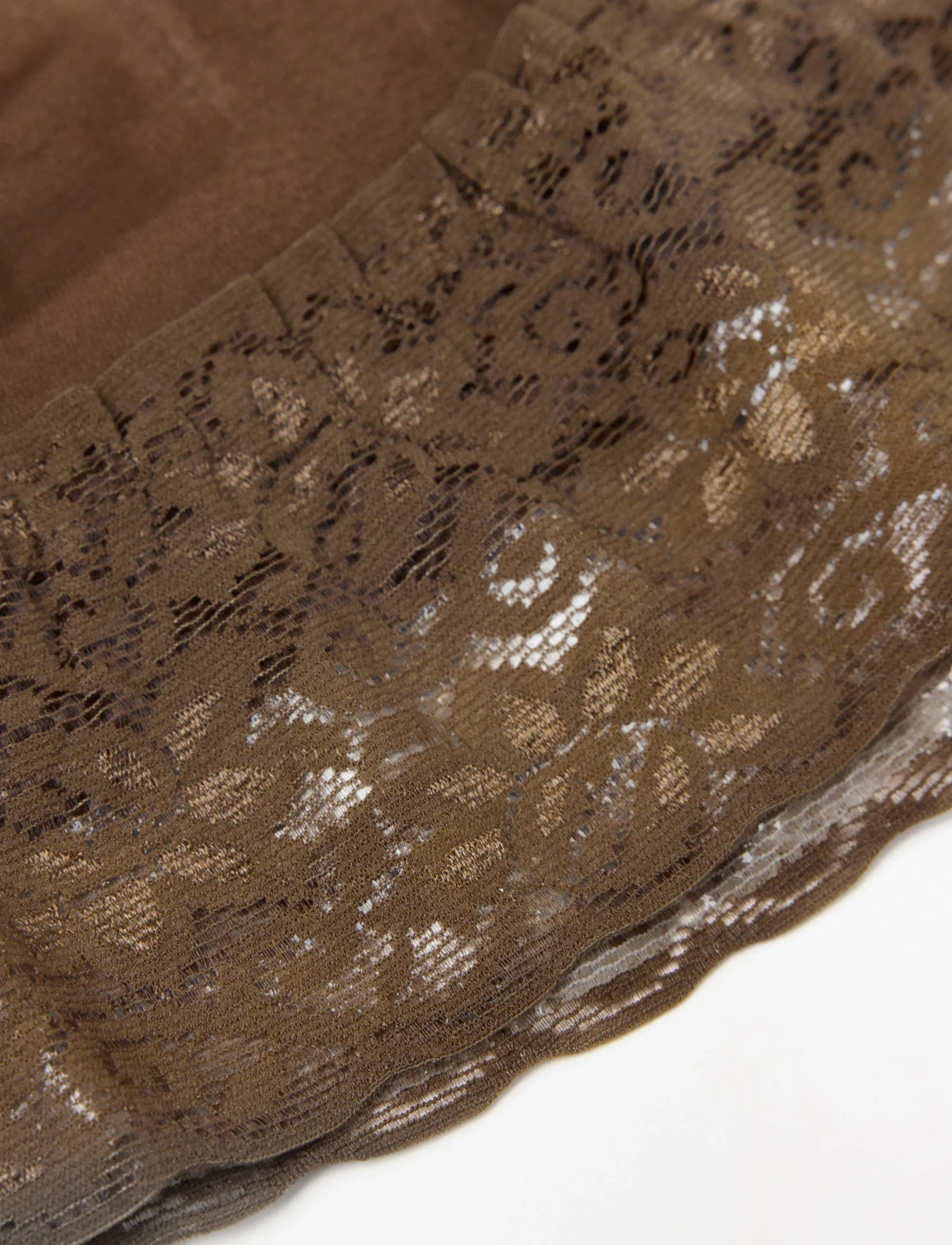 Lindex - Stay ups 15 denier - fashion trends - brown - 4
