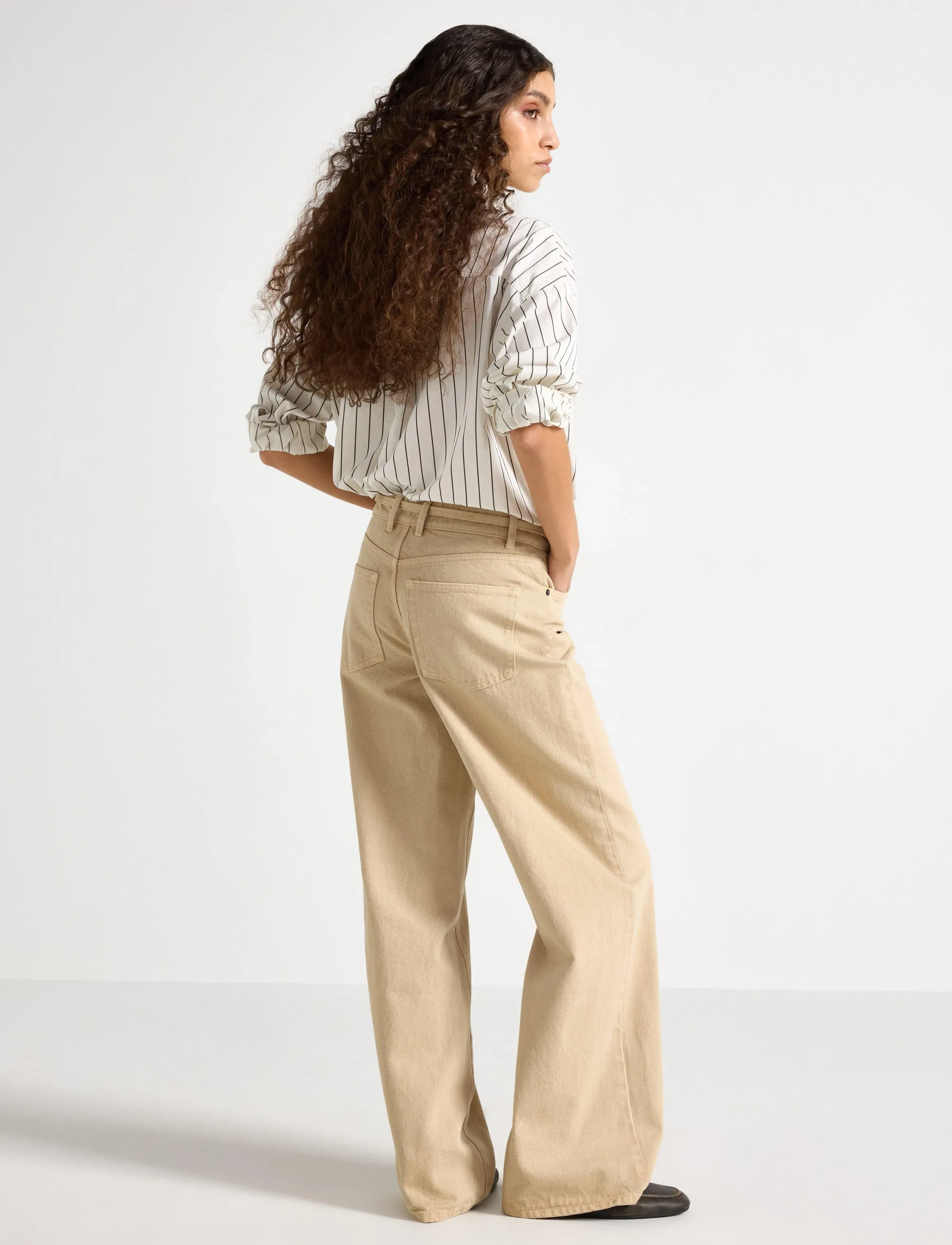 Lindex Wide Peggy Trousers kostymbyxor dam – bild 2