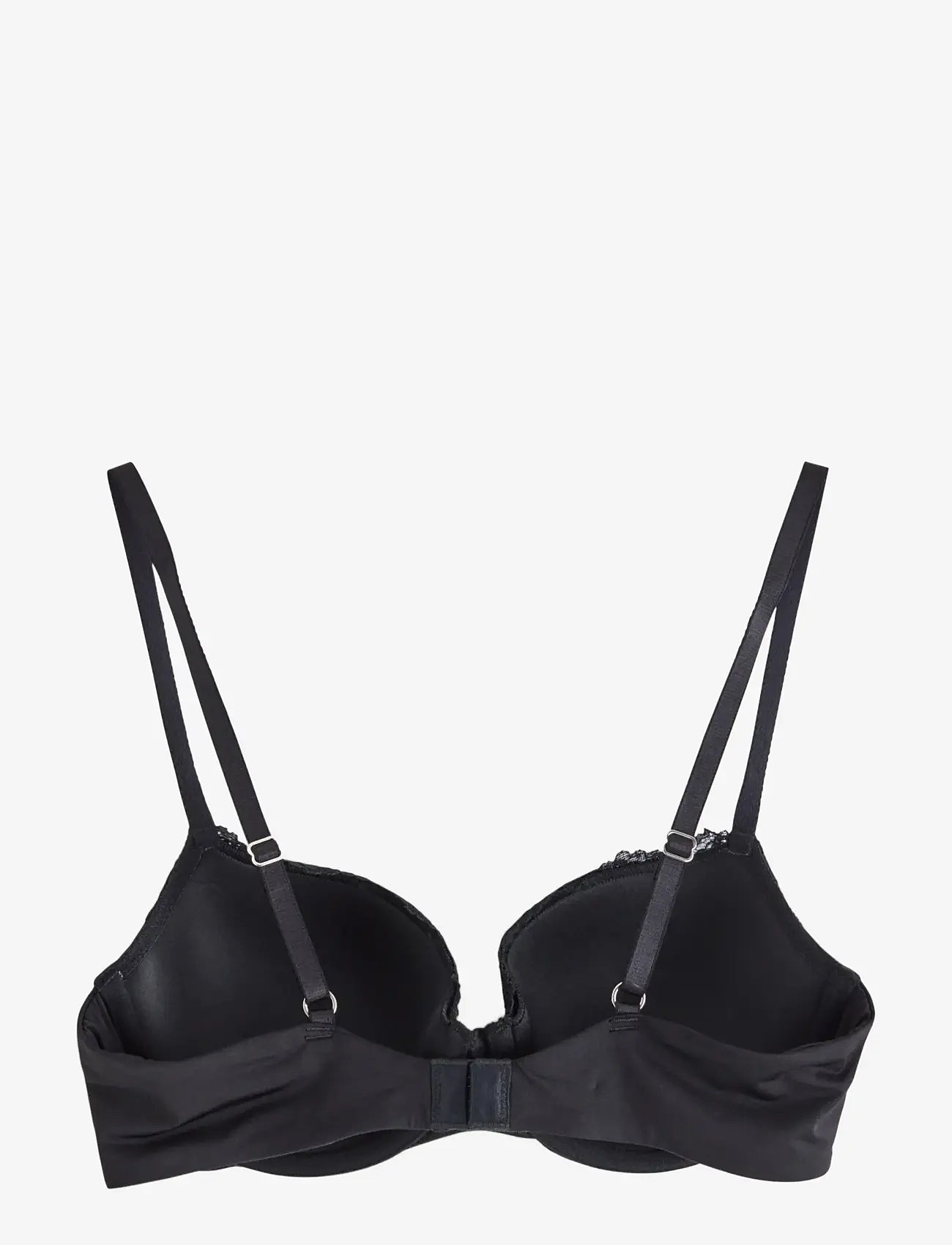 Lindex - Bra Akleja Nova Lace trim - balconette bh:ar - black - 2