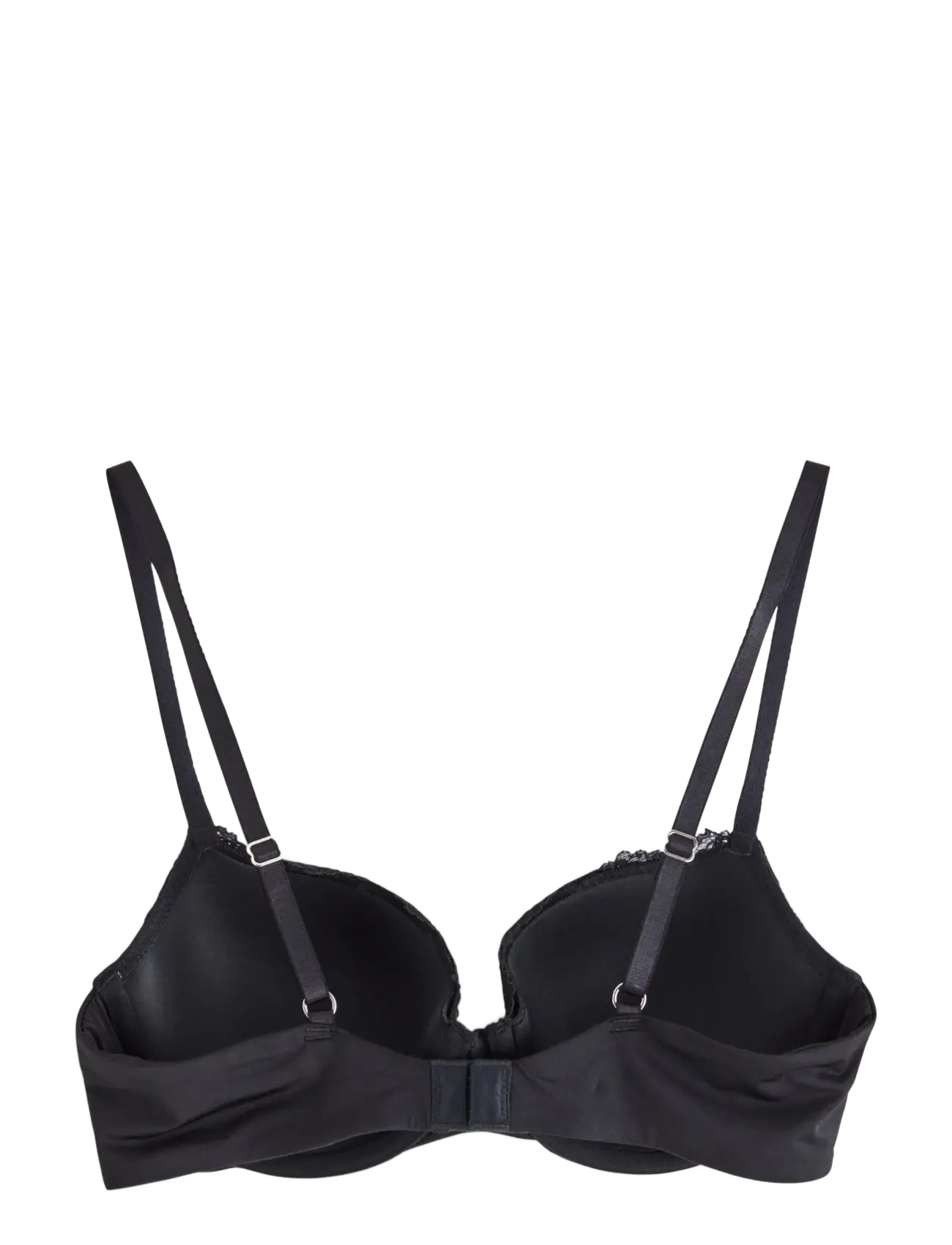 Lindex - Bra Akleja Nova Lace trim - balconette bhs - black - 2