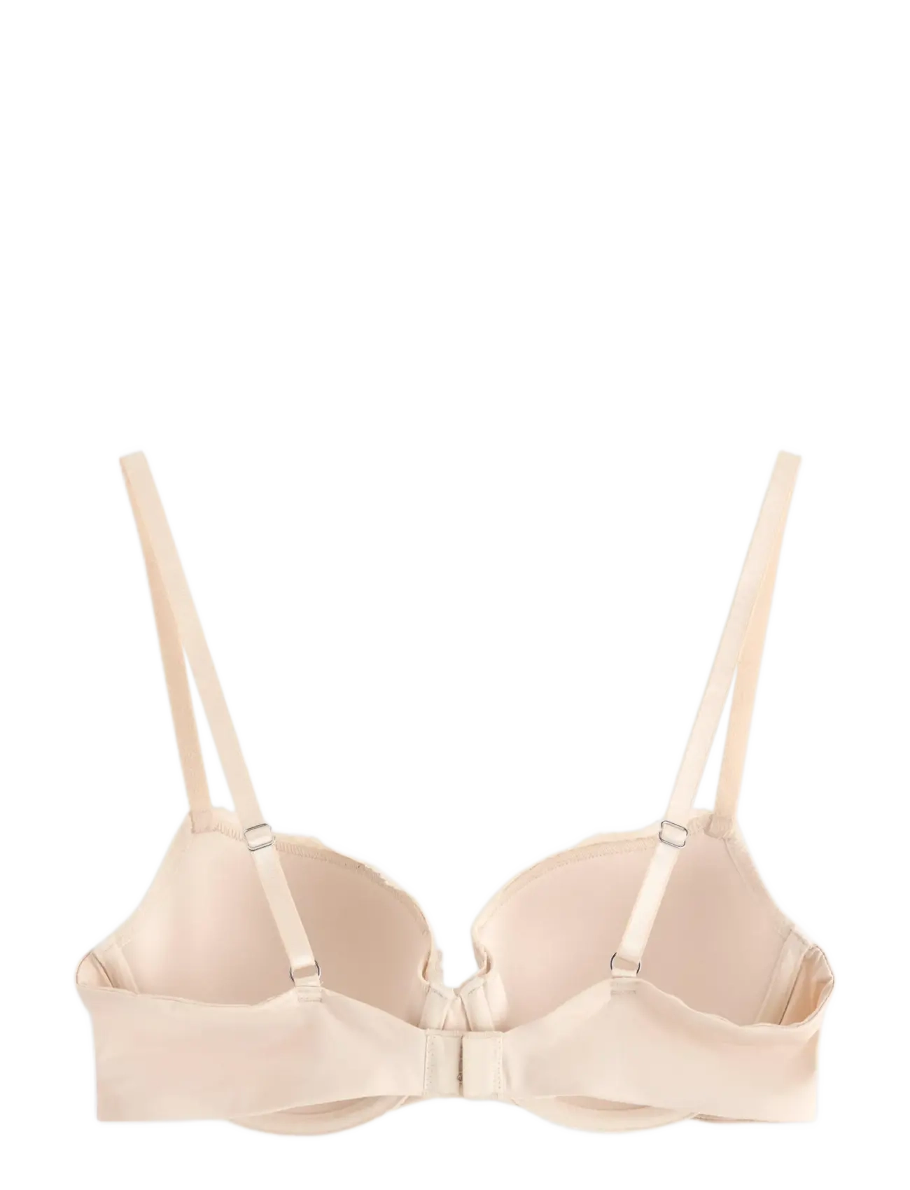 Lindex - Bra Akleja Nova Lace trim - balconette bhs - light beige - 1