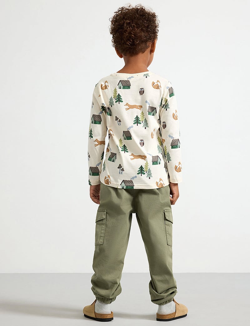 Lindex - Trousers Balloon cargo - cargobyxor - lt dusty khaki - 2