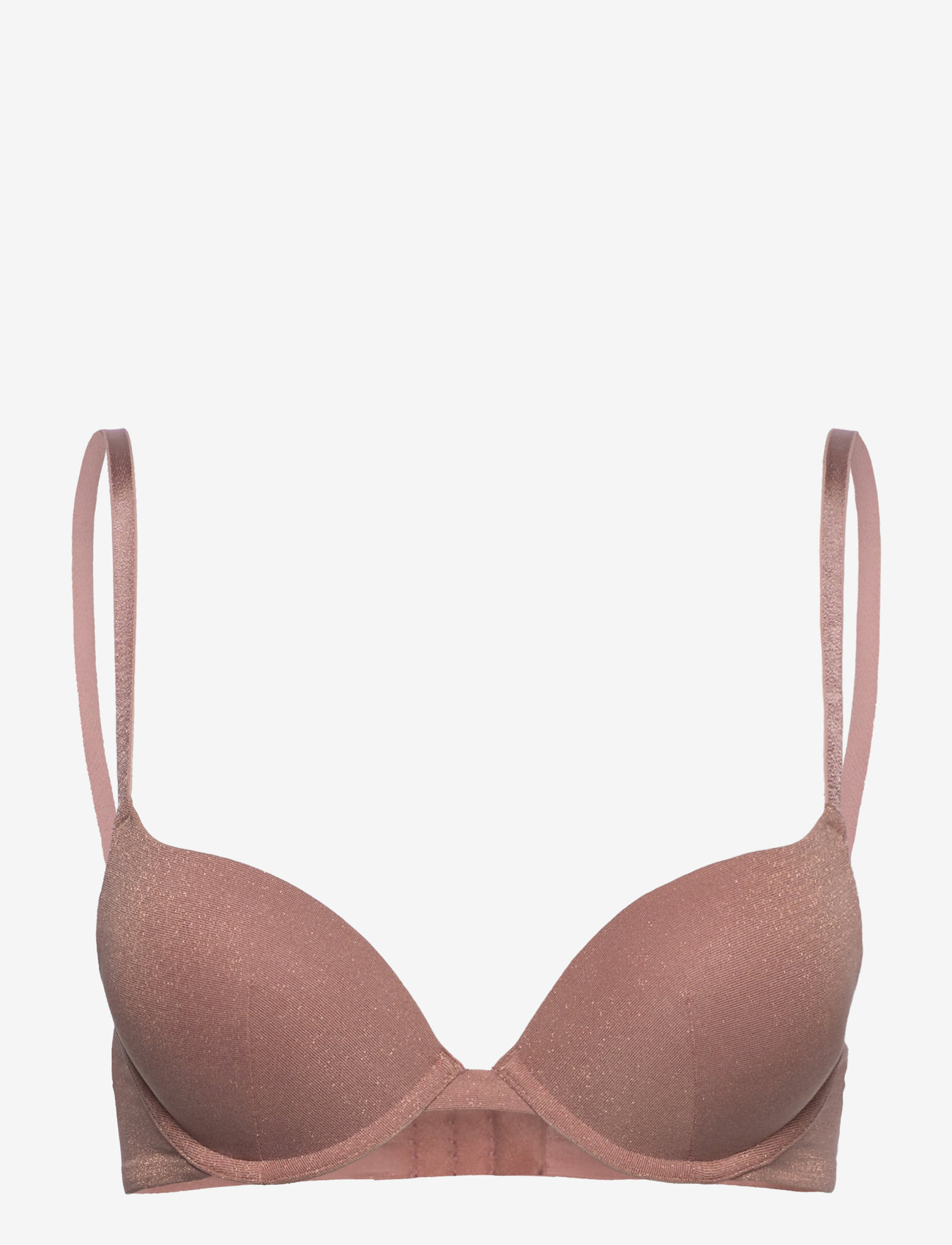 Lindex - Bra Malva lurex - dark dusty pink - 0