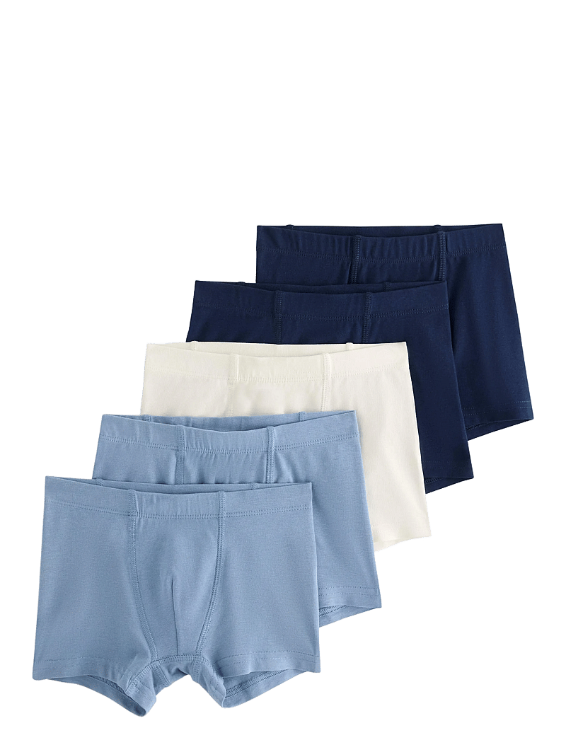 Lindex - Boxer 5 pack hidden elastic so - unterhosen - lt dusty blue - 0