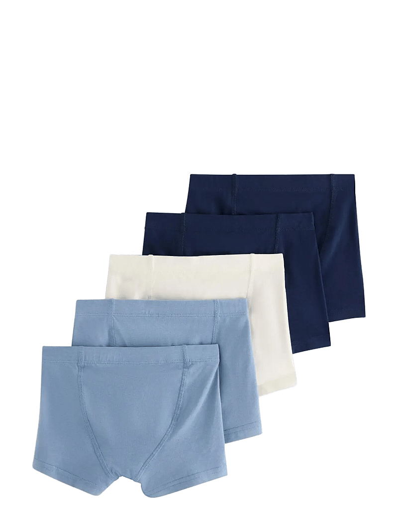 Lindex - Boxer 5 pack hidden elastic so - unterhosen - lt dusty blue - 1