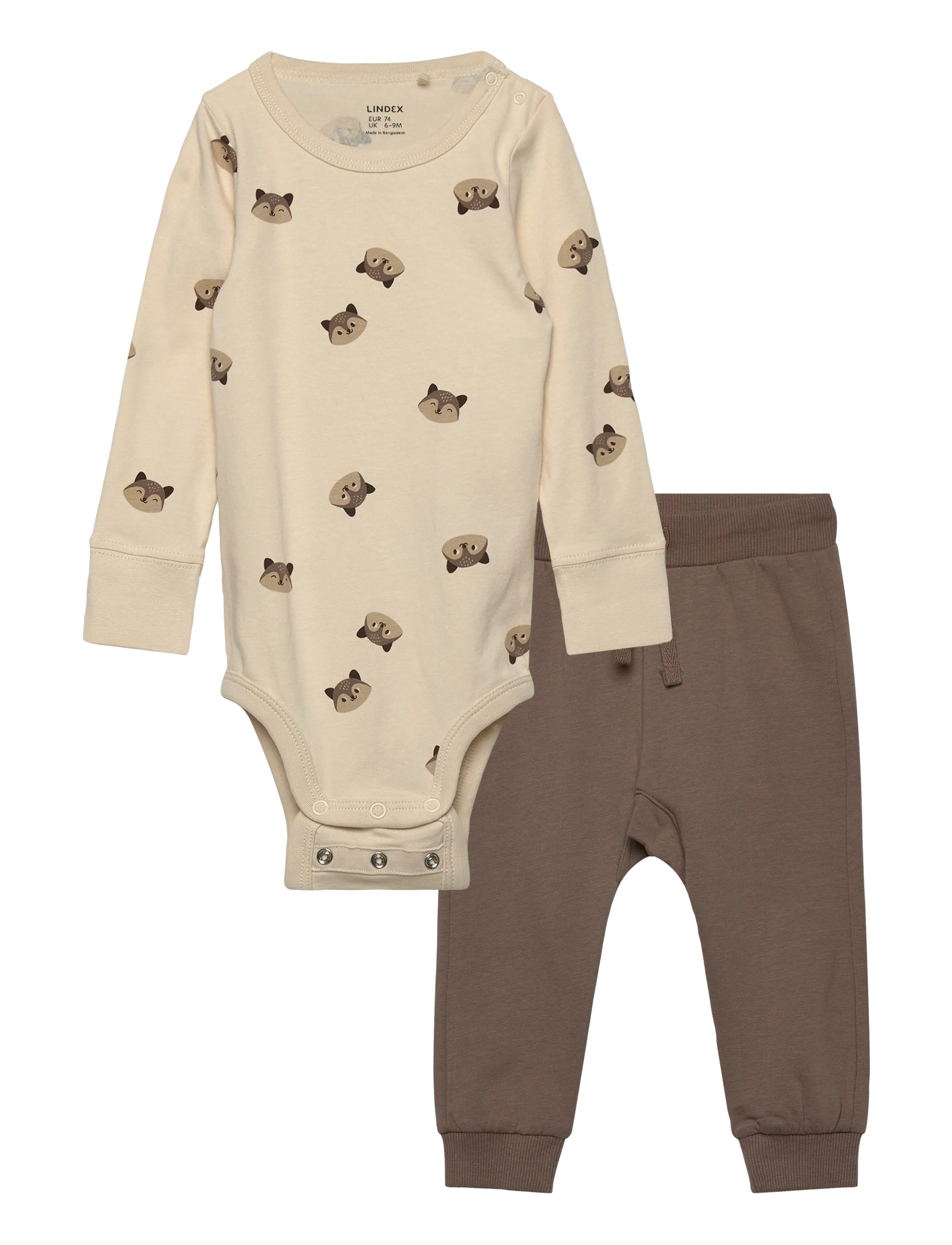 Lindex Boxer elastic 5 pack solids - Lindex - LIGHT BLUE / beige