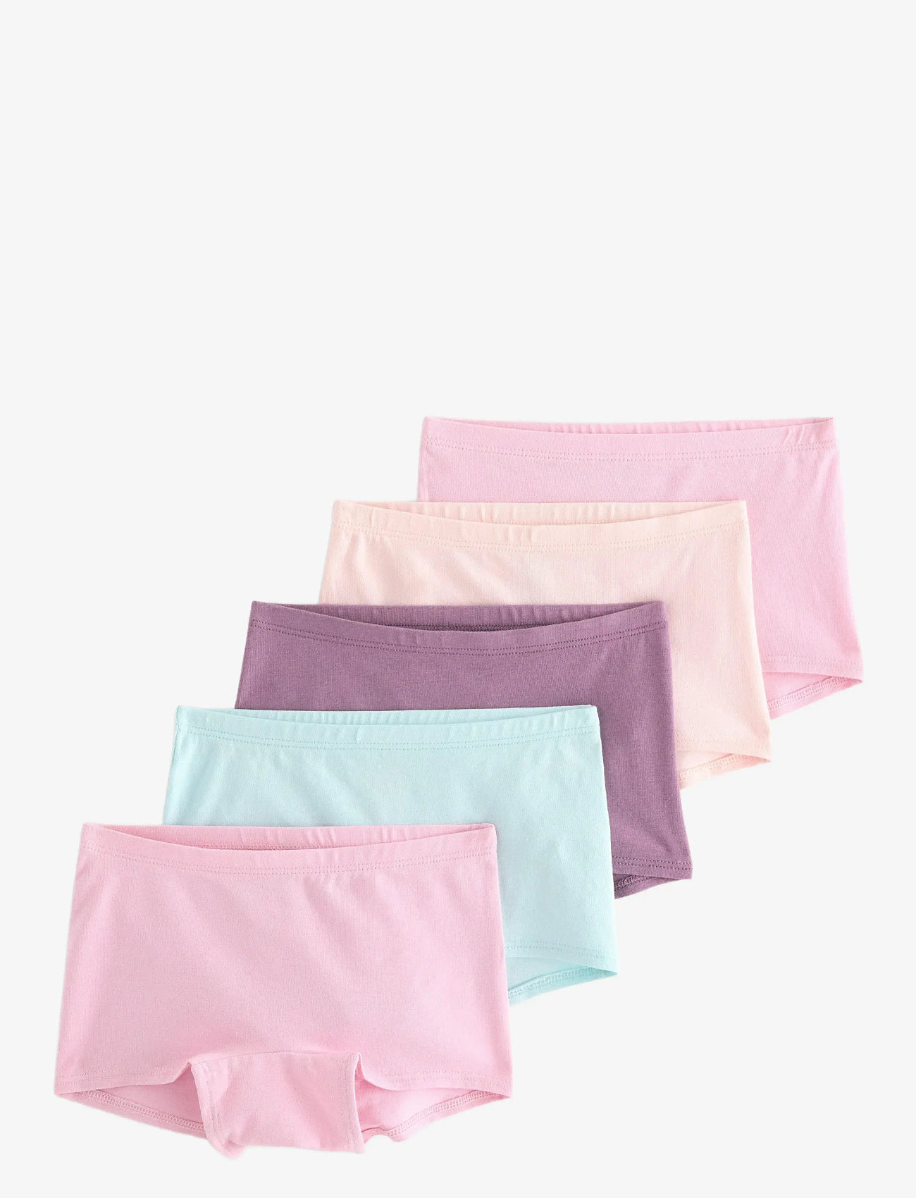 Lindex - Boxer 5 pack solid - trusser - light pink - 0
