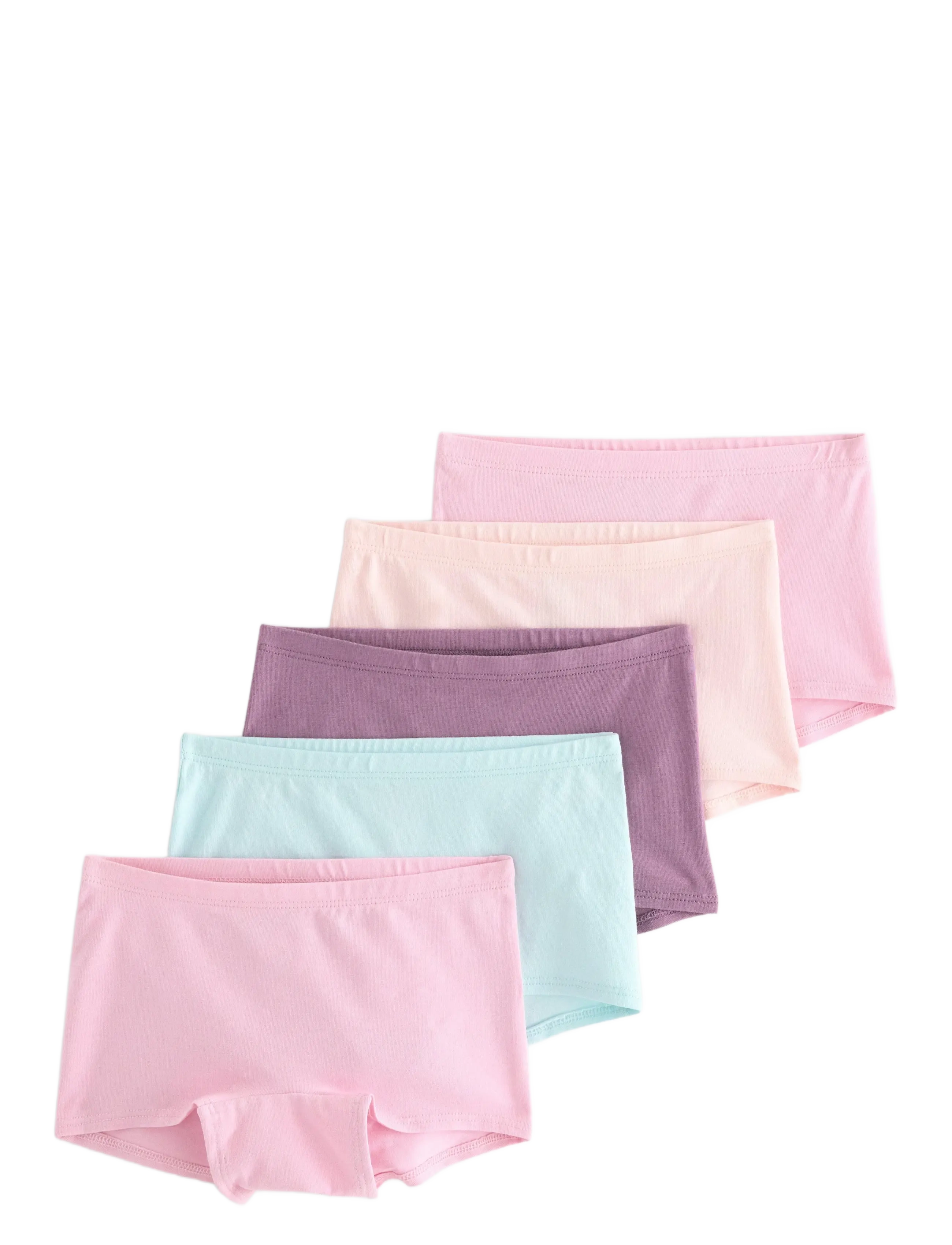 Lindex Boxer 5 pack solid - Multipack - LIGHT PINK / pink/rose