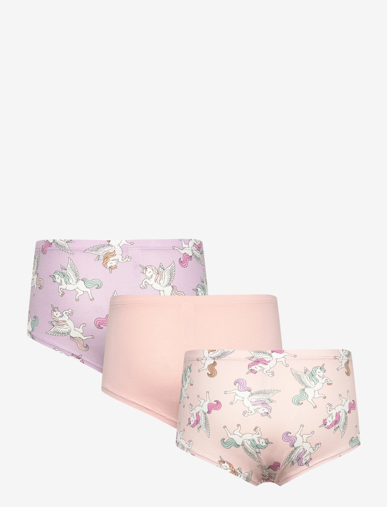 Lindex - Hipster 3 pack Unicorn aop - light dusty pink - 1