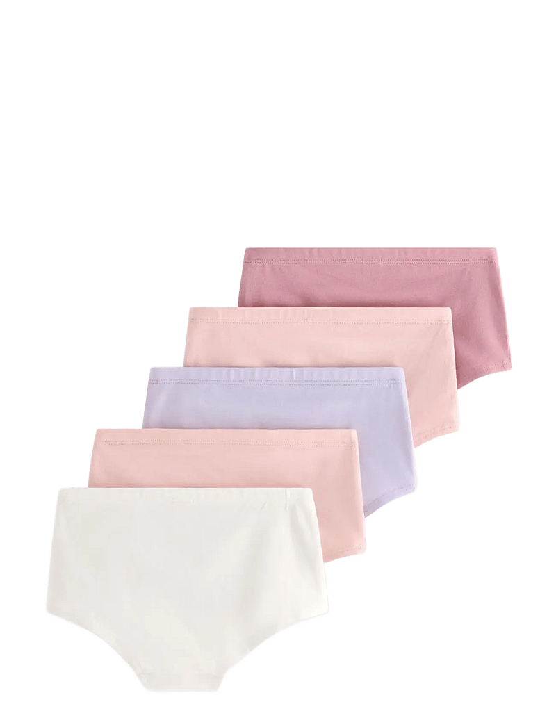 Lindex - Hipster 5 pack solids - trusser - light dusty pink - 1