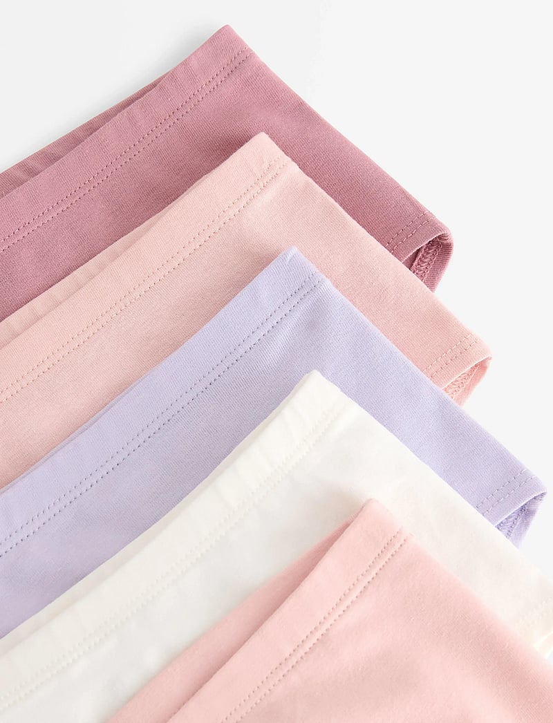 Lindex - Hipster 5 pack solids - trusser - light dusty pink - 2