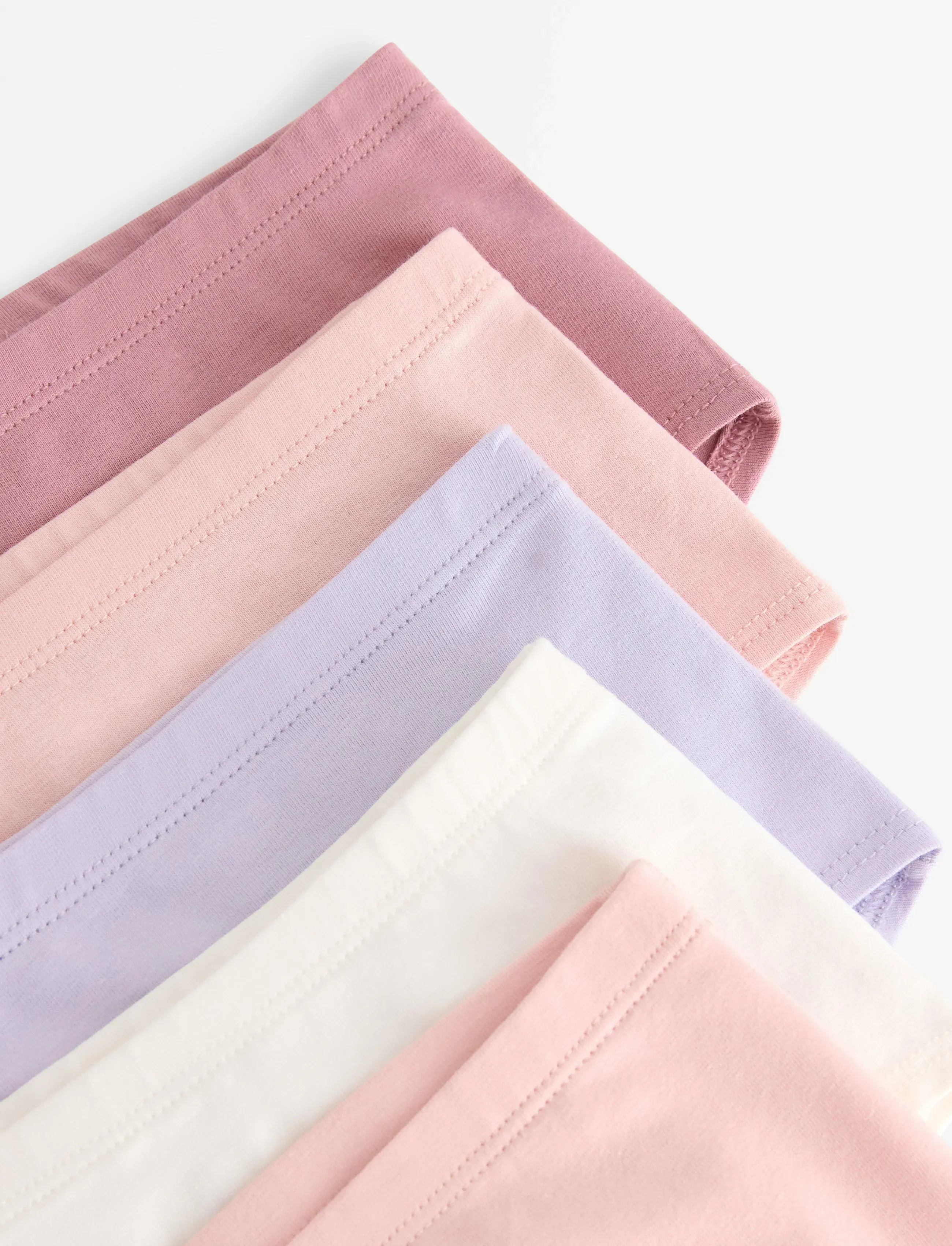 Lindex - Hipster 5 pack solids - underdele - light dusty pink - 2