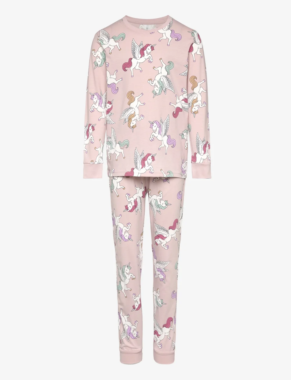 Lindex - Pyjama Unicorn and cat - sets - light dusty pink - 1